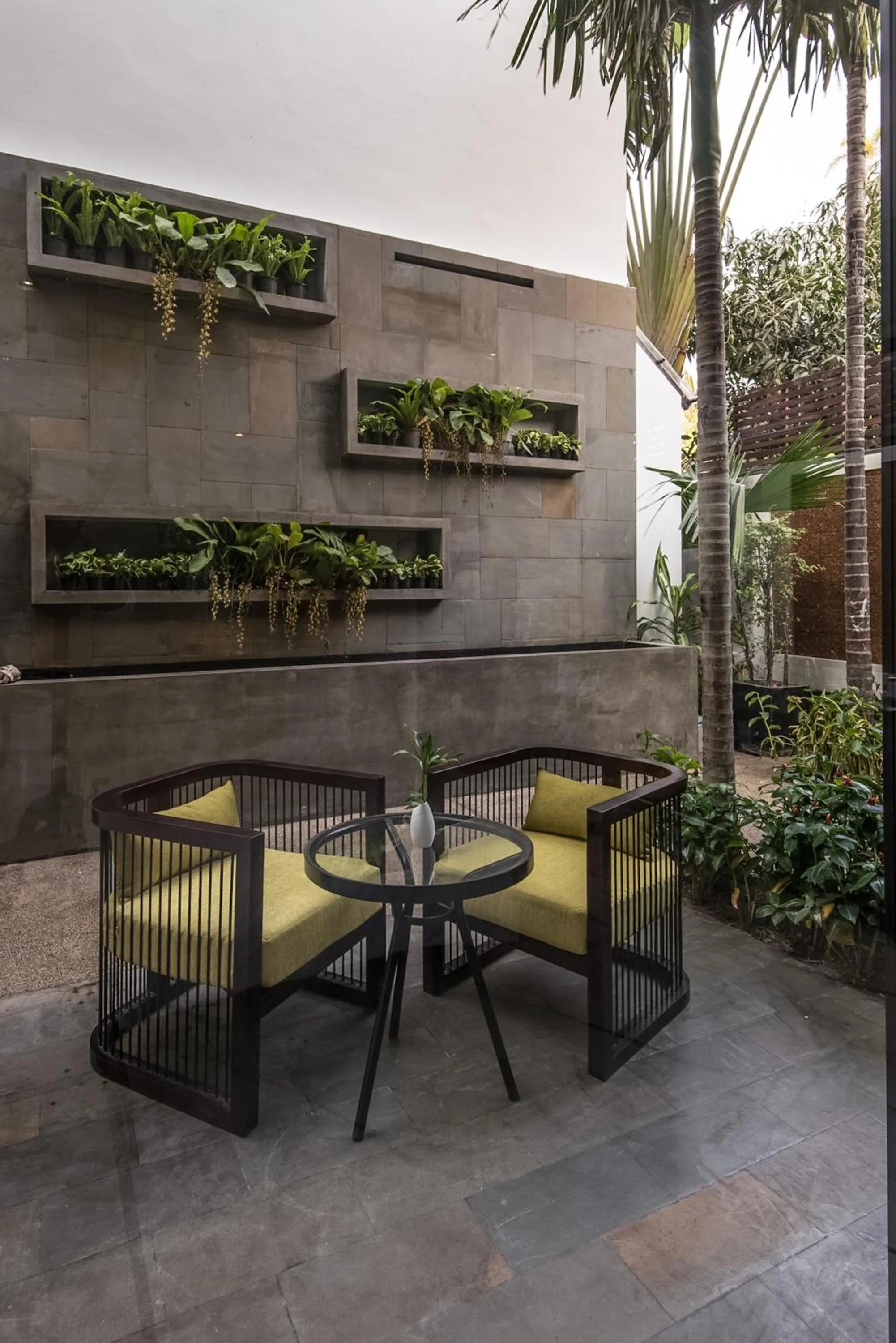 Seating area in King Rock Residence