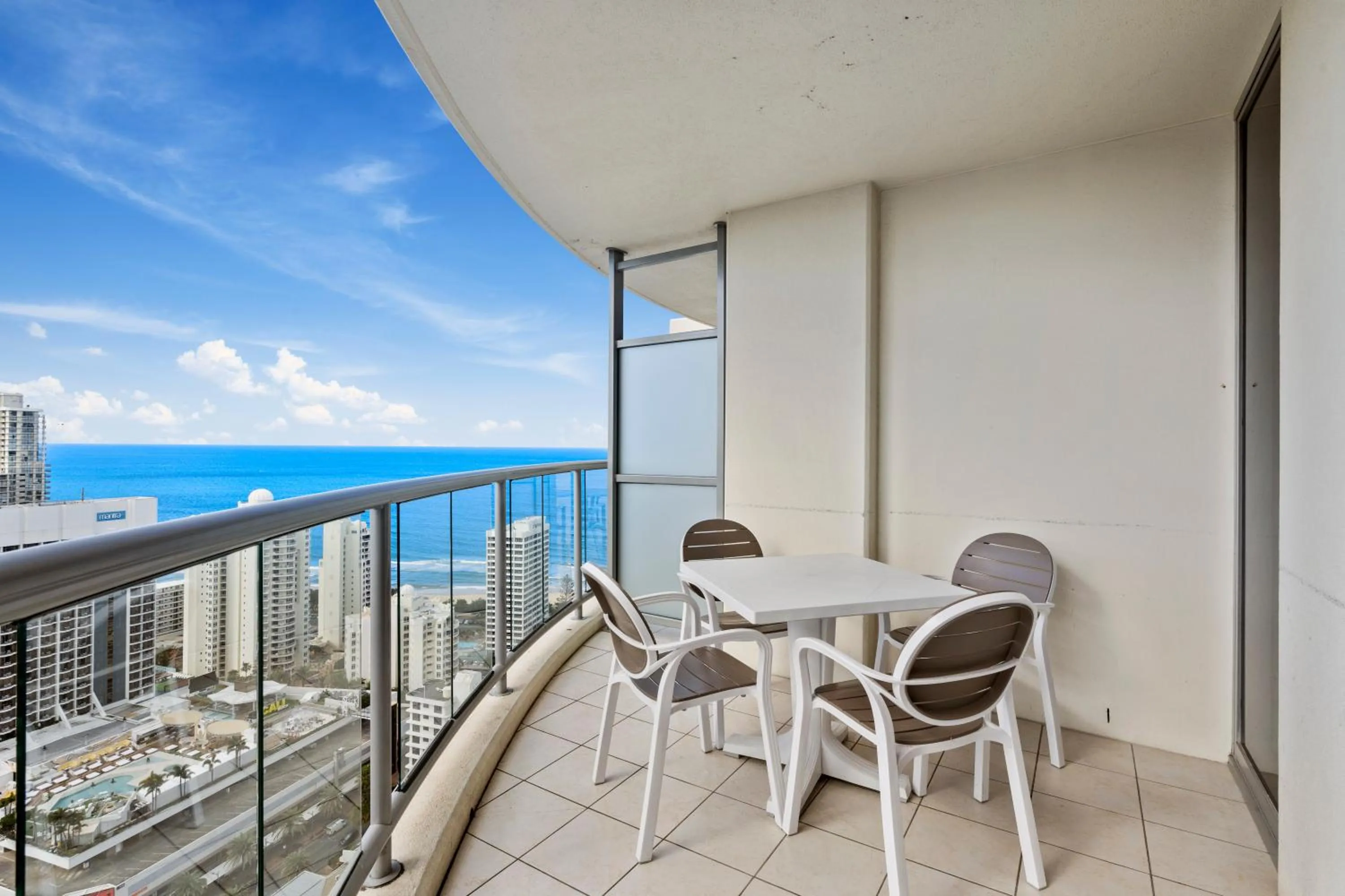 Balcony/Terrace in Chevron Renaissance - Private Apartments - Hosted by Coastal Letting Co.