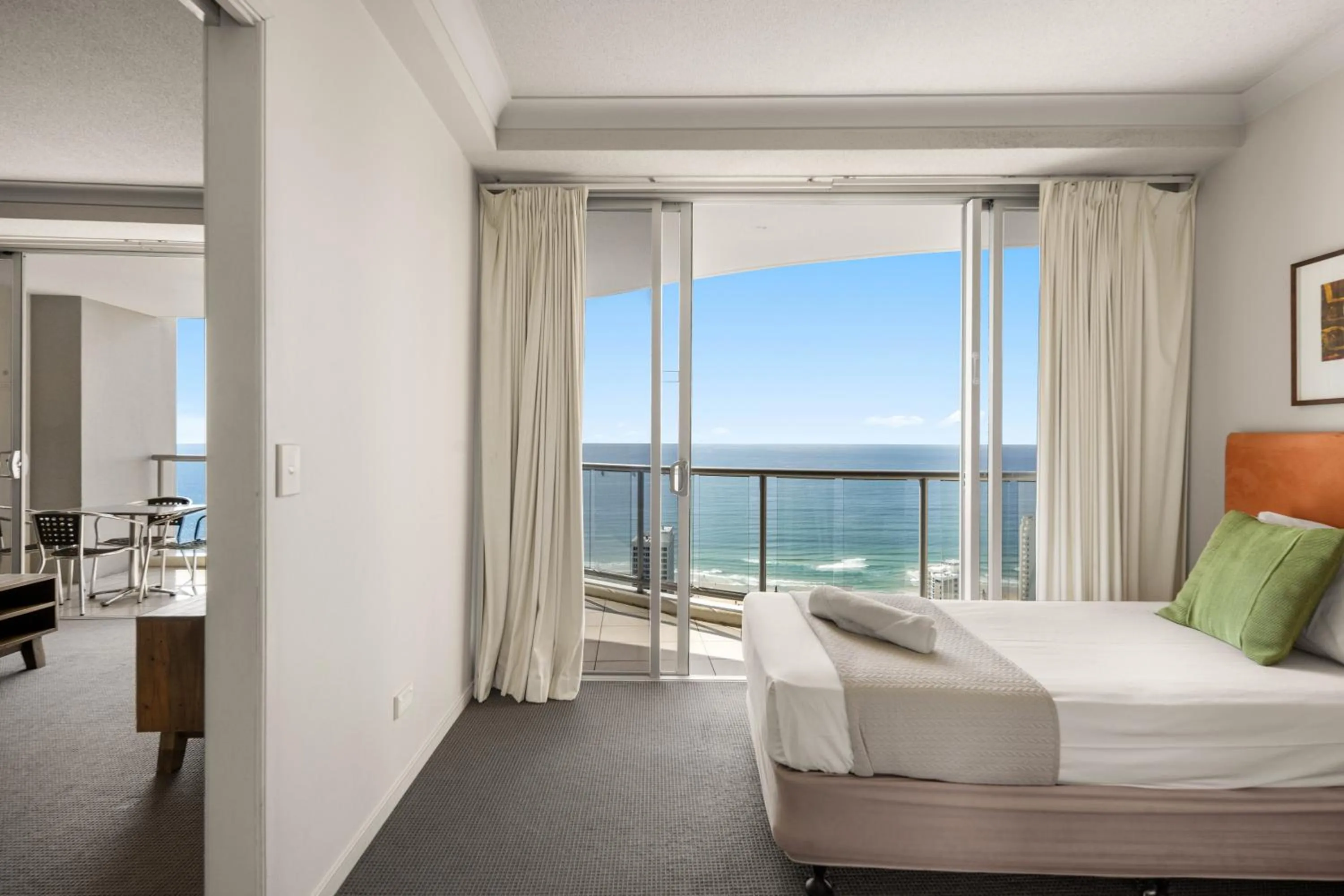 Bedroom, Bed in Chevron Renaissance - Private Apartments - Hosted by Coastal Letting Co.