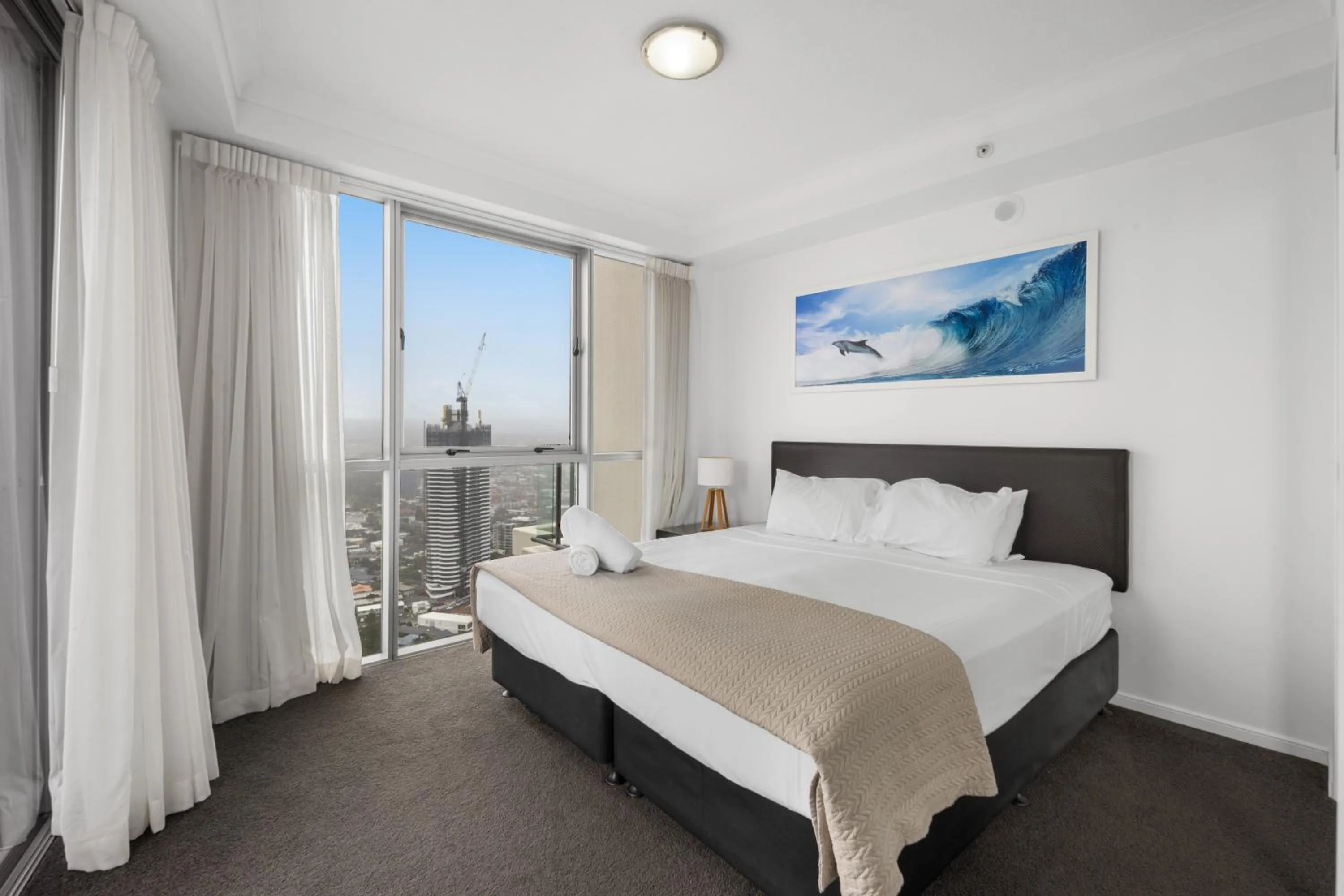 Bed in Chevron Renaissance - Private Apartments - Hosted by Coastal Letting Co.