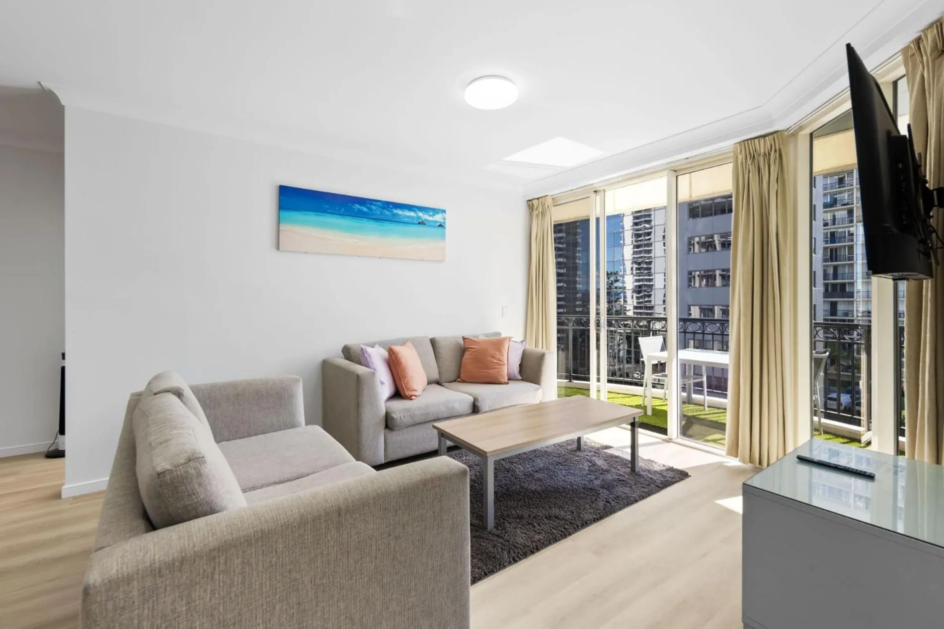 Living room in Chevron Renaissance - Private Apartments - Hosted by Coastal Letting Co.