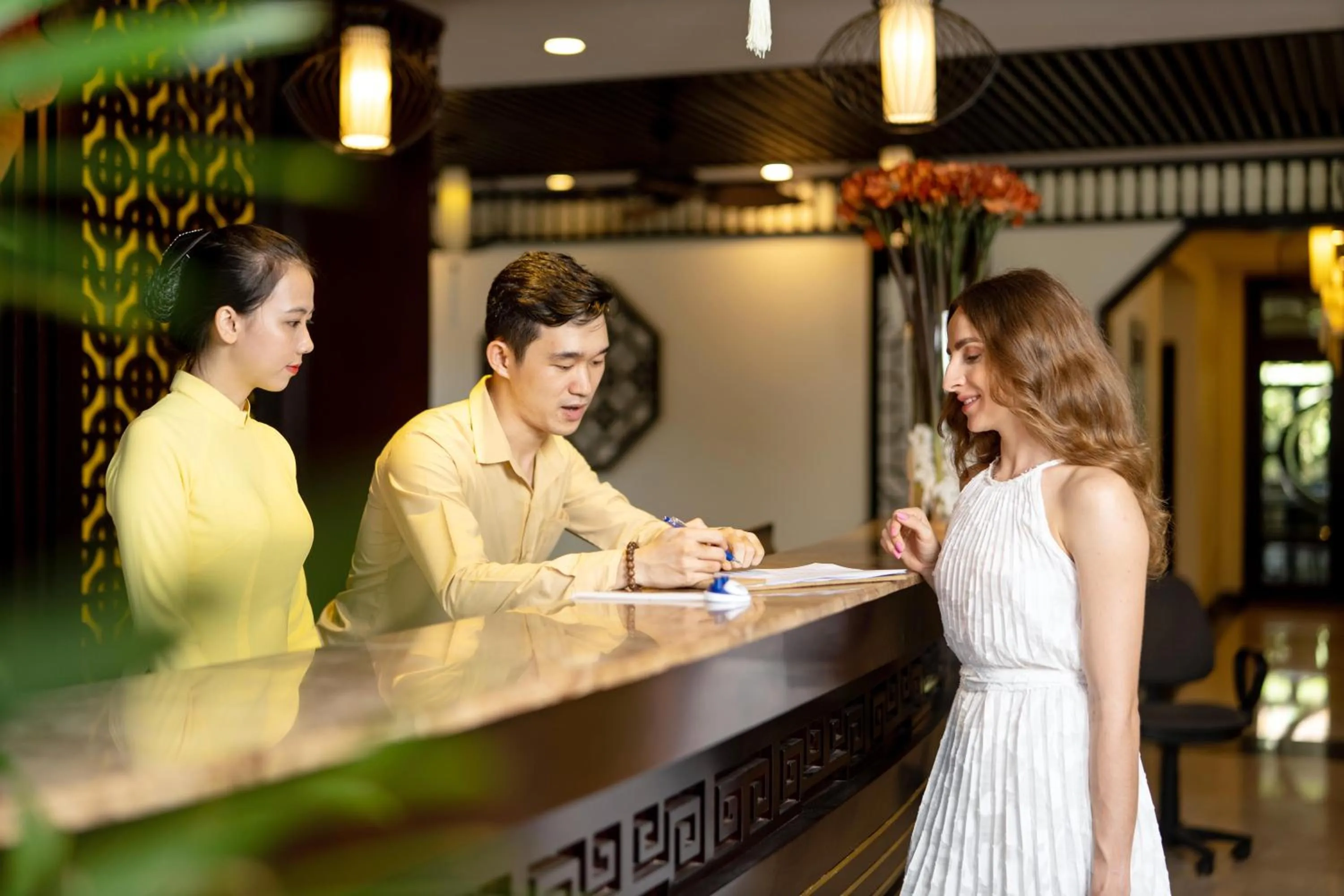 Staff in Le Pavillon Hoi An Luxury Resort & Spa