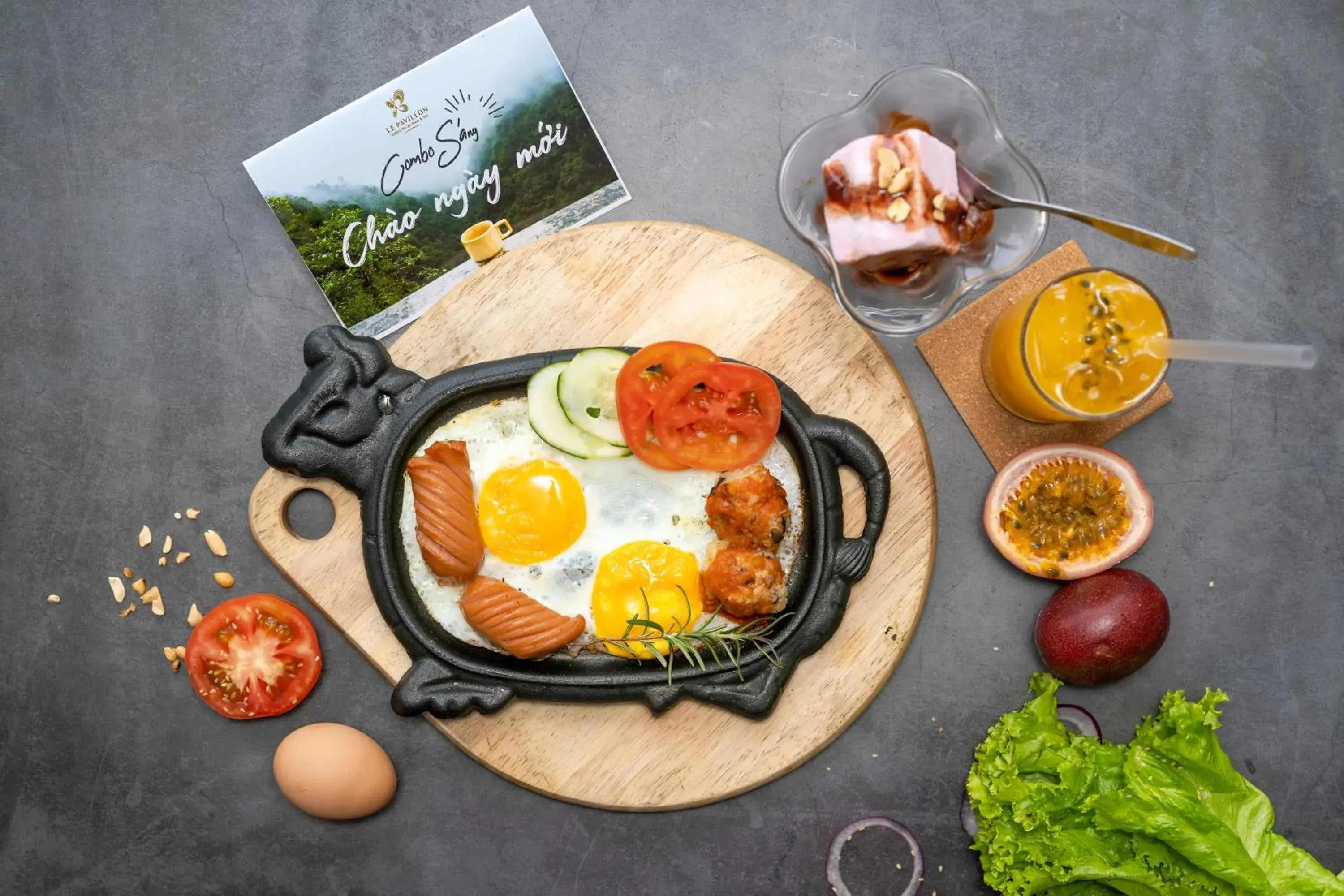 Food and drinks in Le Pavillon Hoi An Luxury Resort & Spa Food and drinks in Le Pavillon Hoi An Luxury Resort & Spa