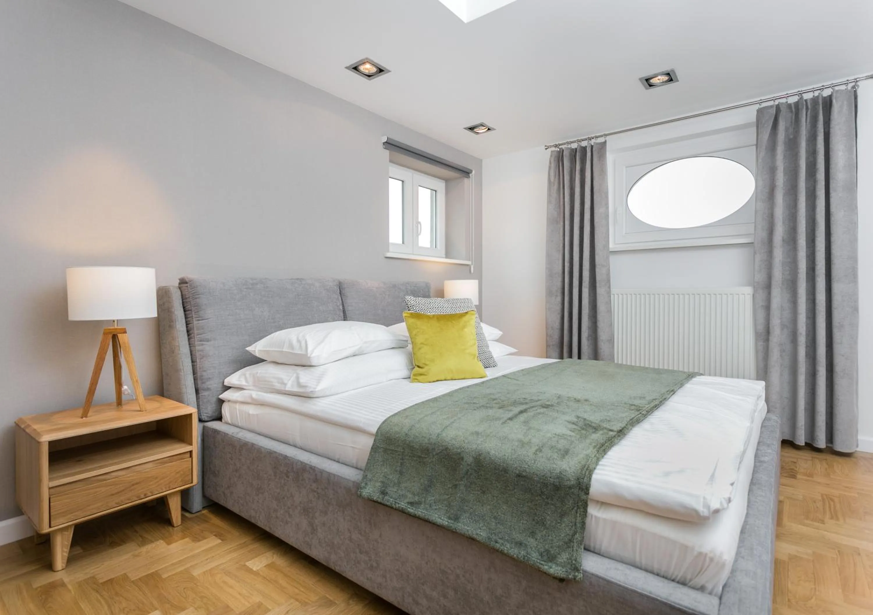 Bedroom, Bed in Venetian House Market Square Aparthotel