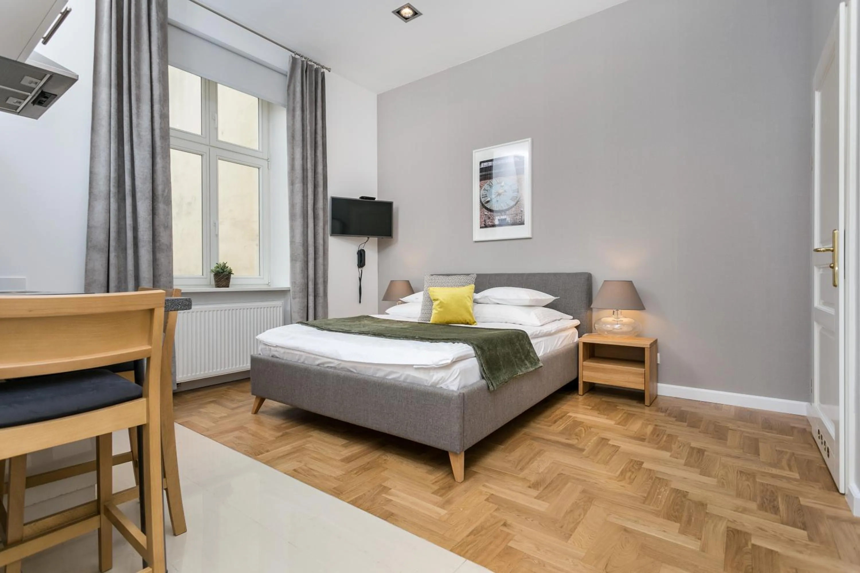 Bedroom, Bed in Venetian House Market Square Aparthotel