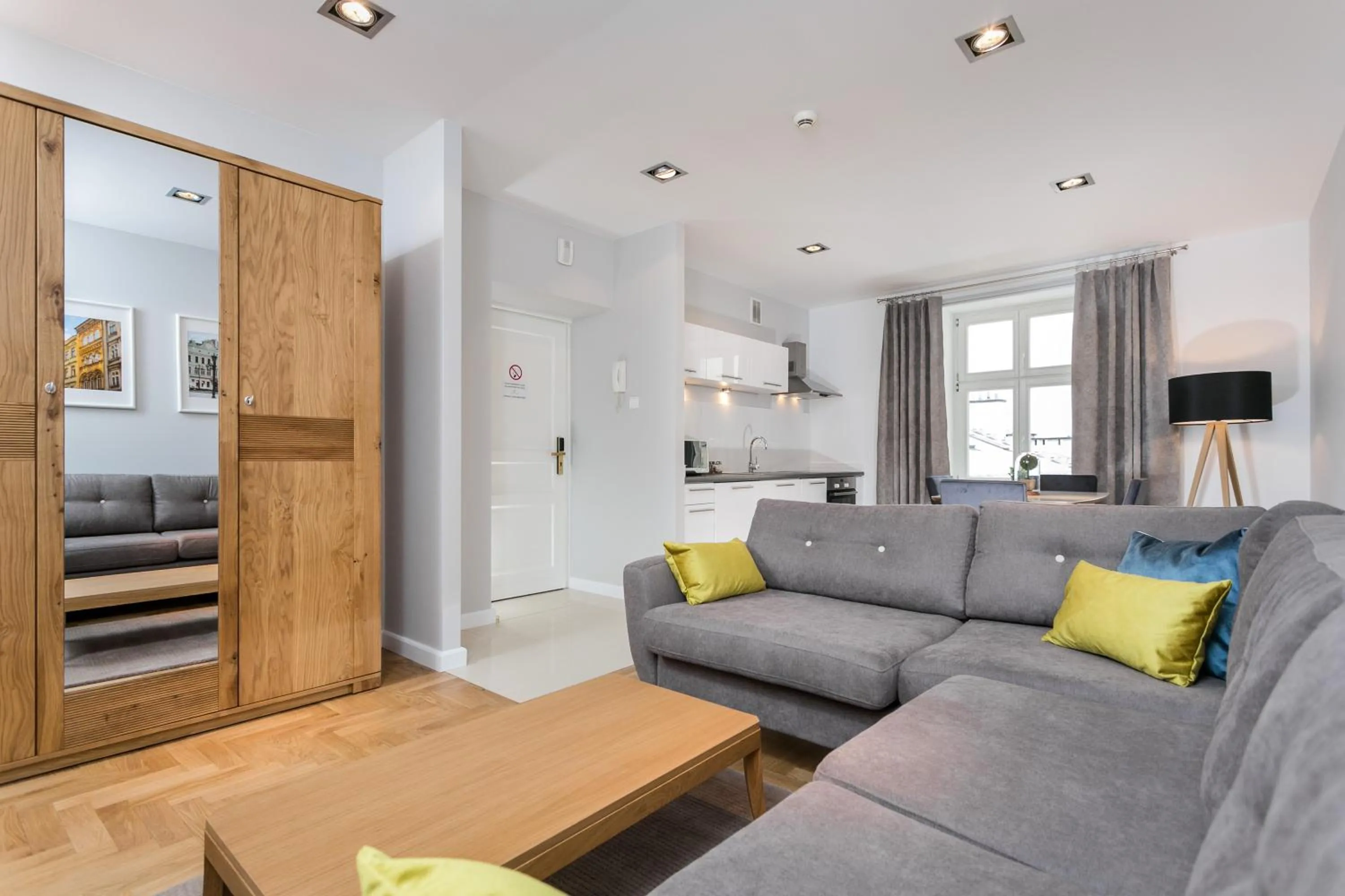 Living room in Venetian House Market Square Aparthotel