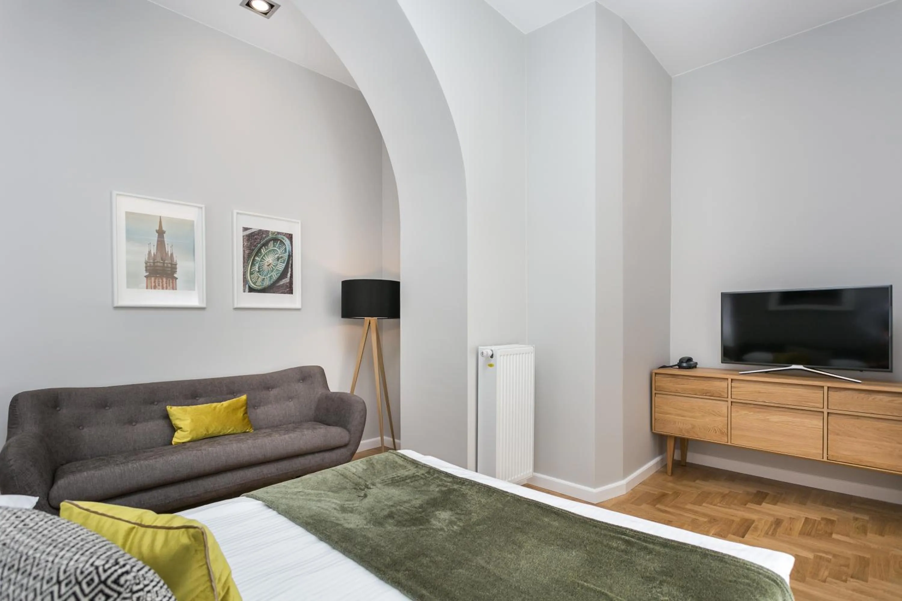 Seating area in Venetian House Market Square Aparthotel