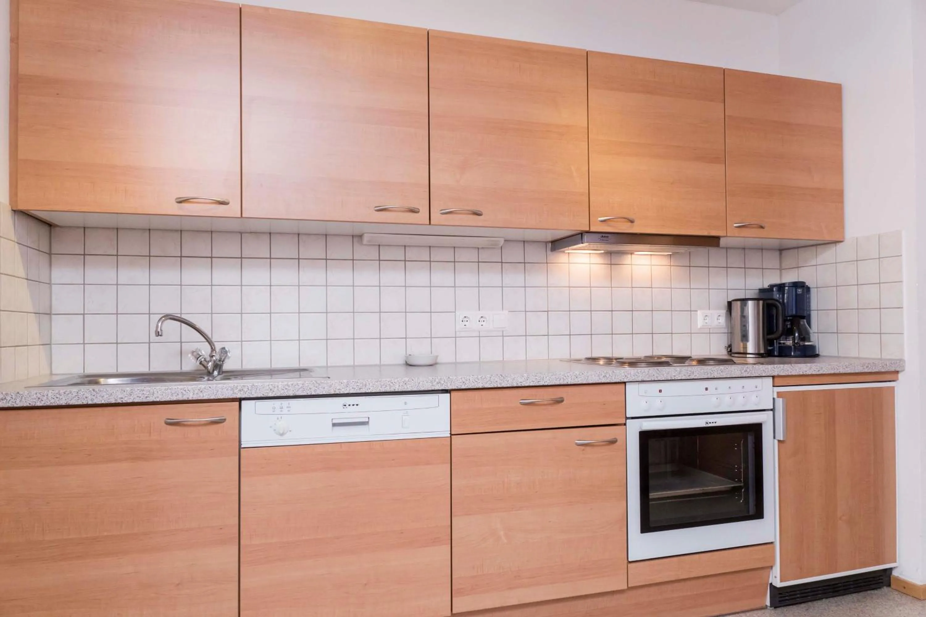 Kitchen or kitchenette in Haus Renate