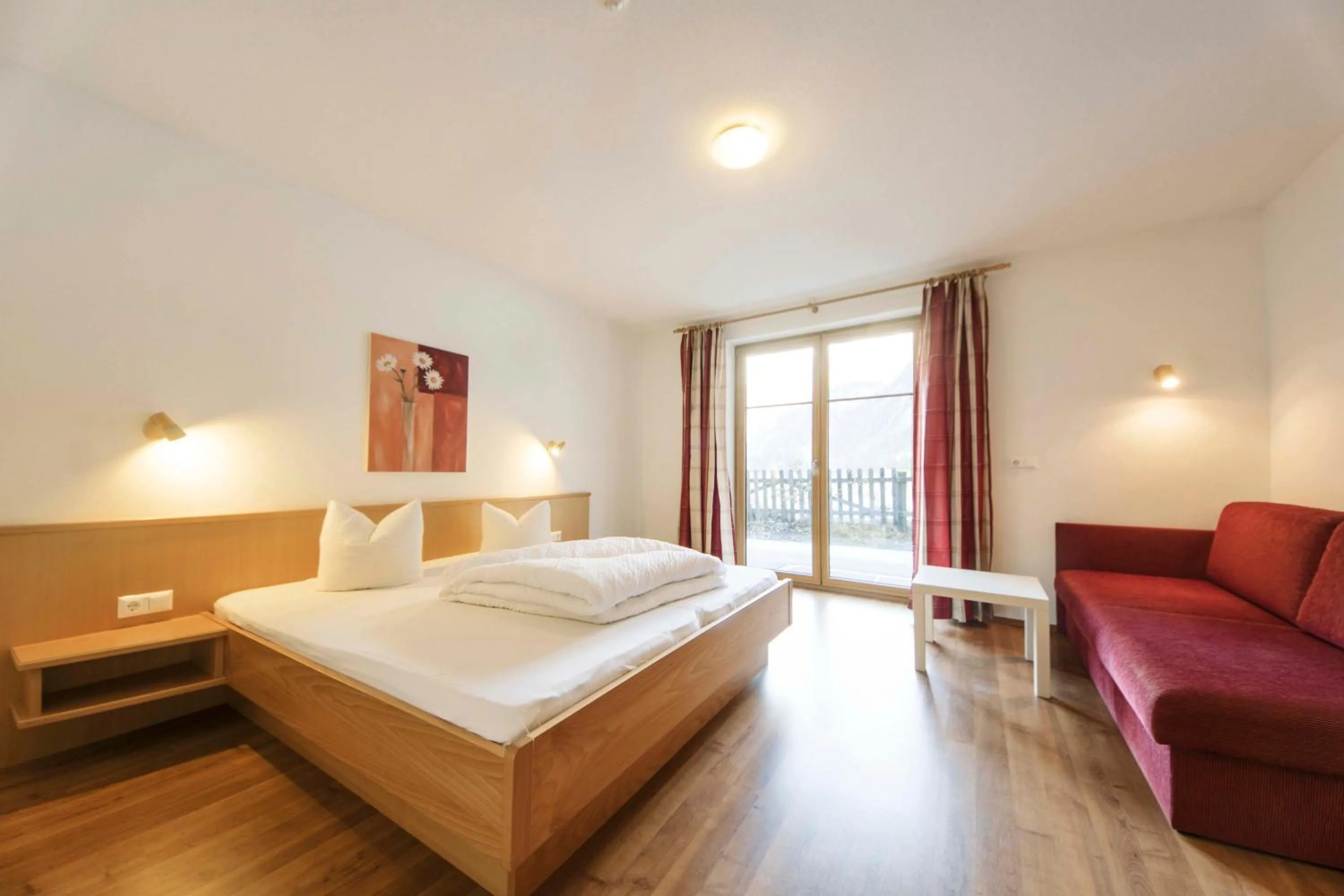 Bedroom, Bed in Haus Renate