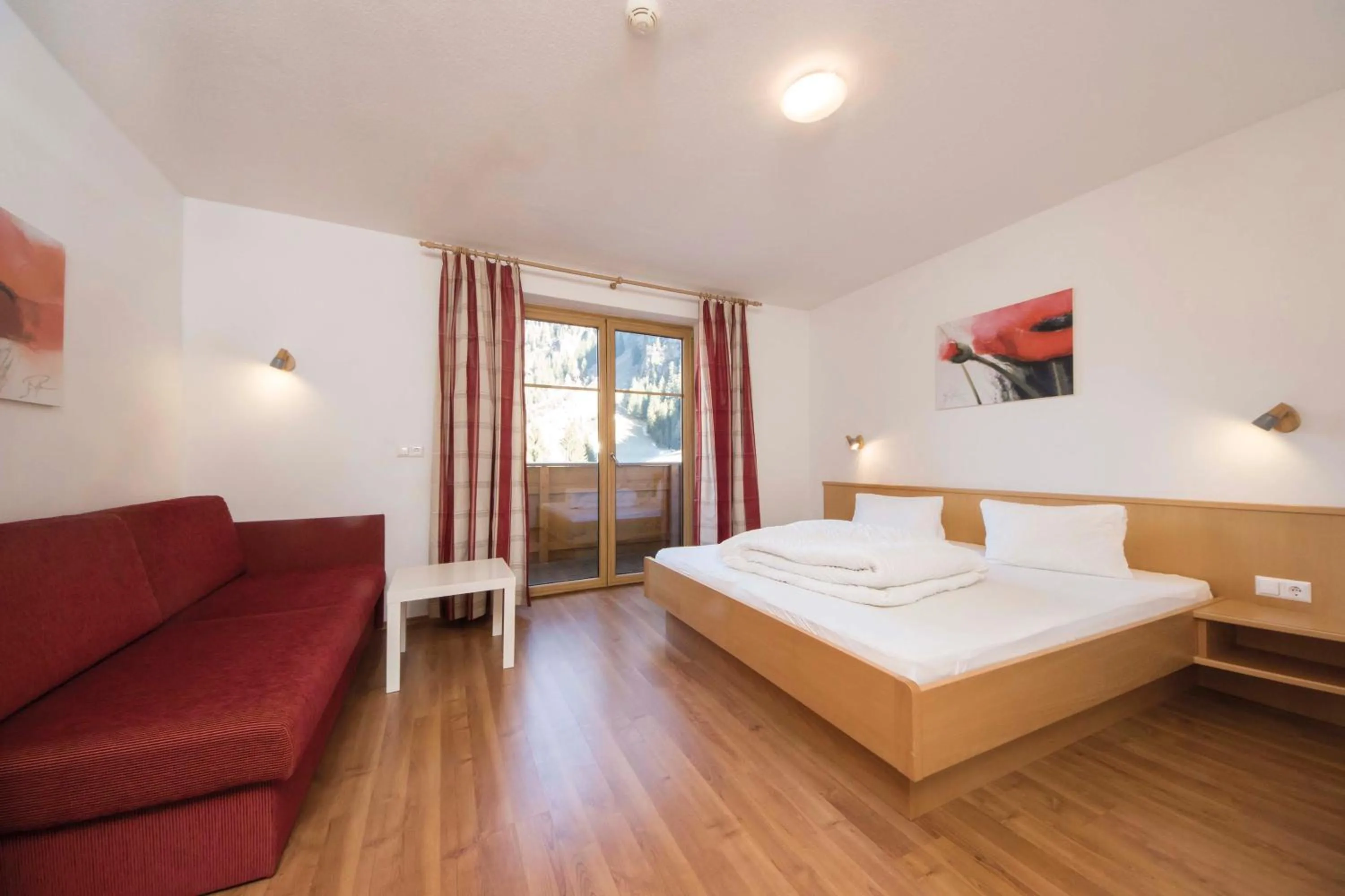 Bedroom, Bed in Haus Renate