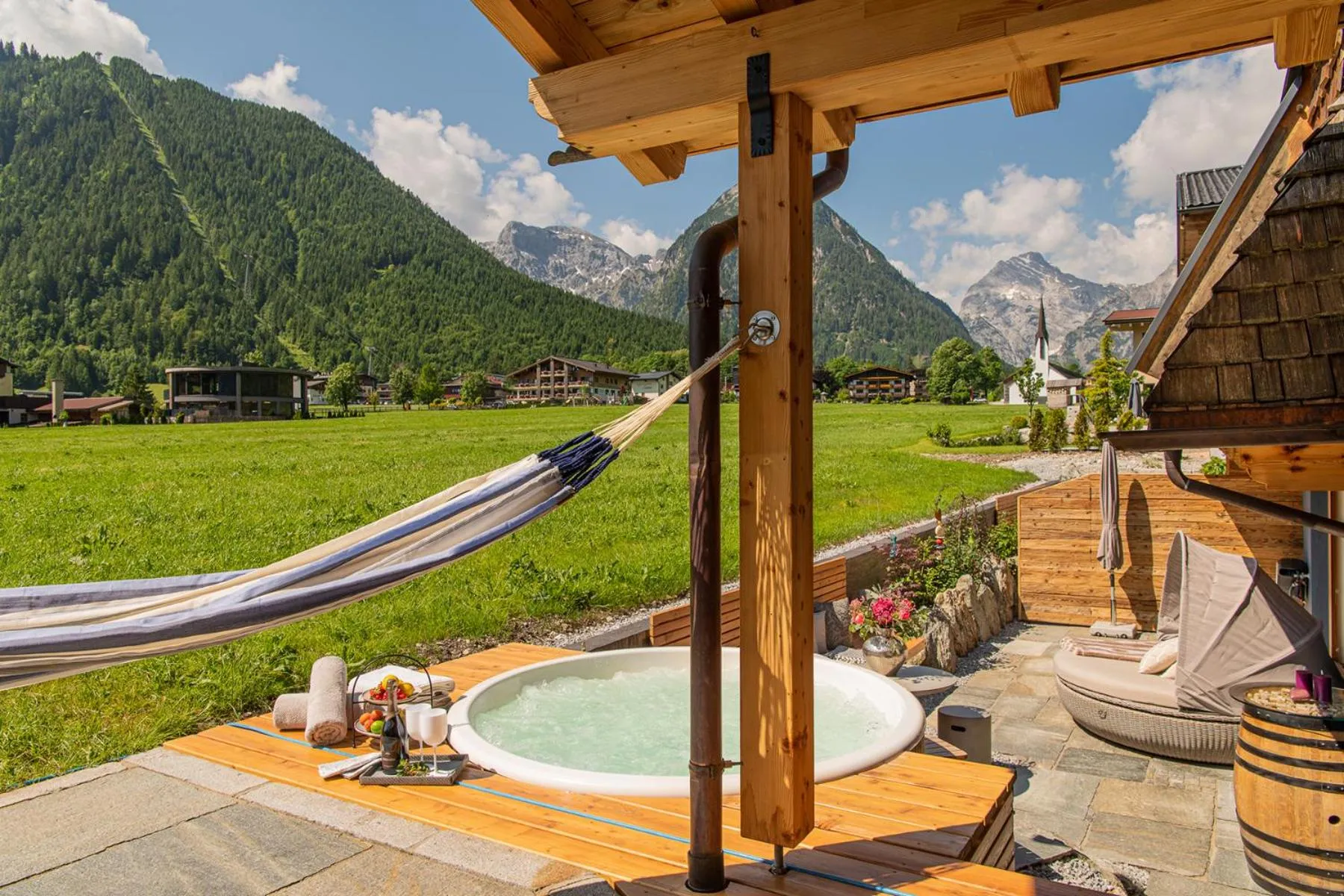 Garden view in Meerberg