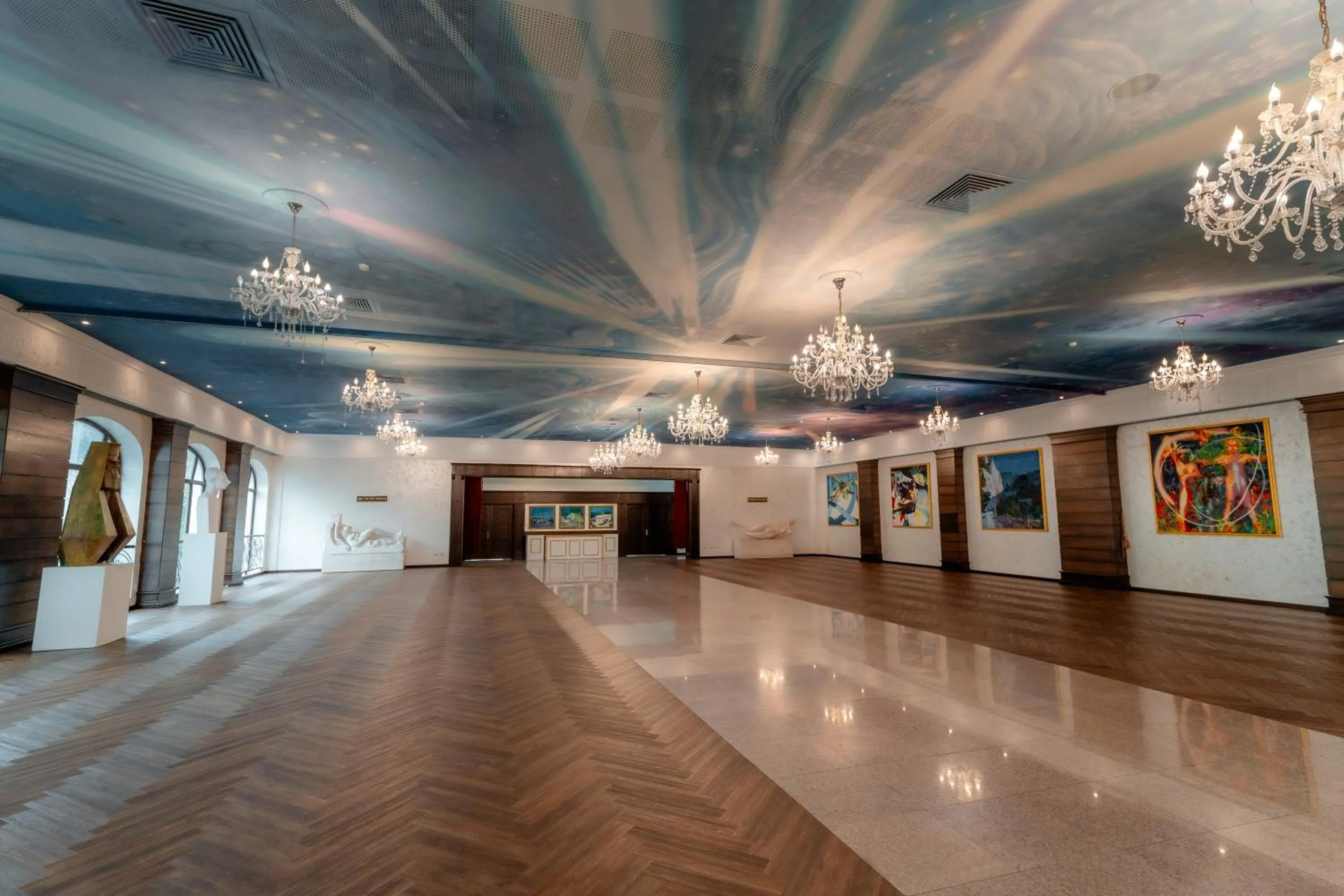 Decorative detail in Grand Hotel Sofianu