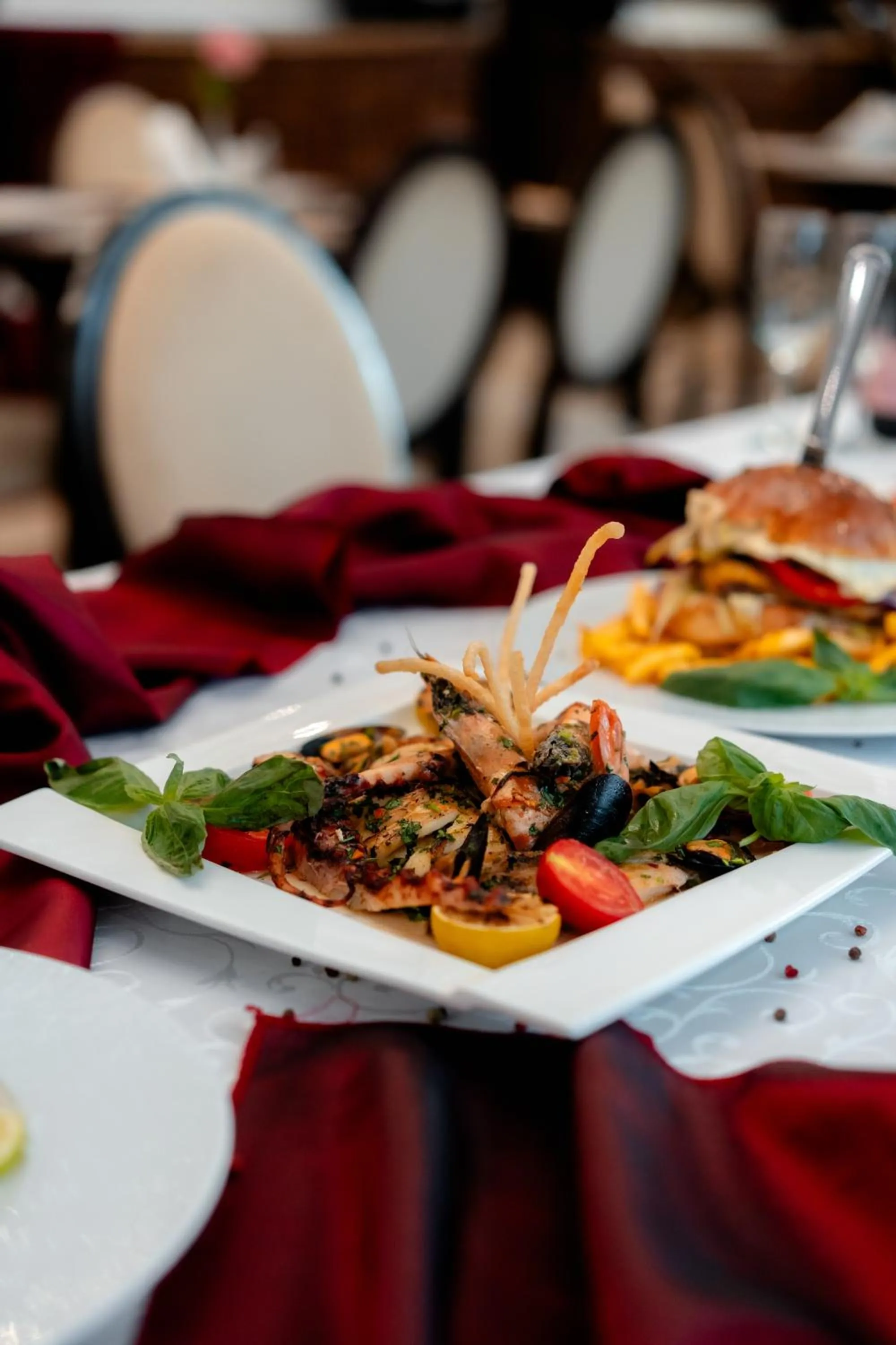 Food and drinks in Grand Hotel Sofianu