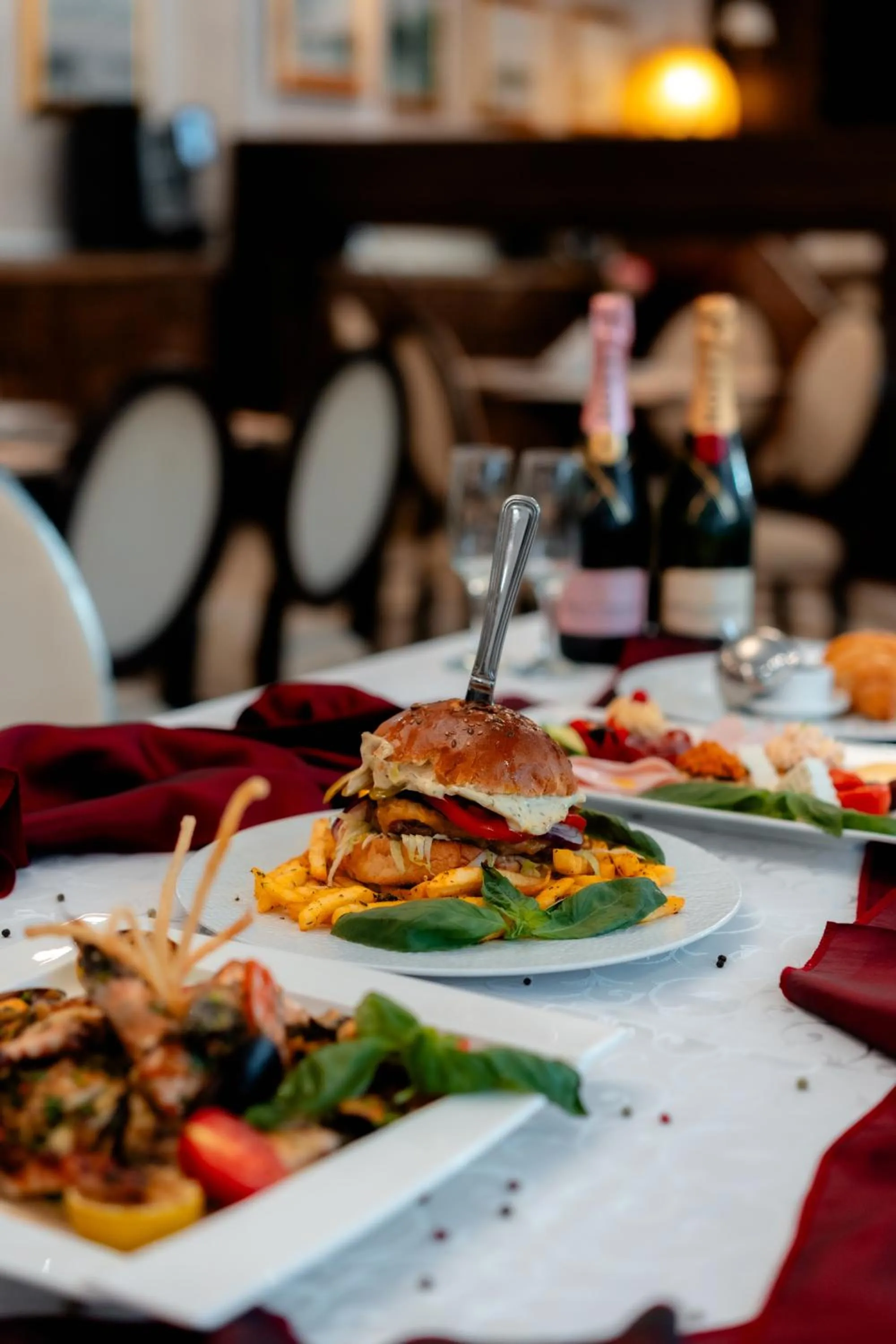 Food and drinks in Grand Hotel Sofianu