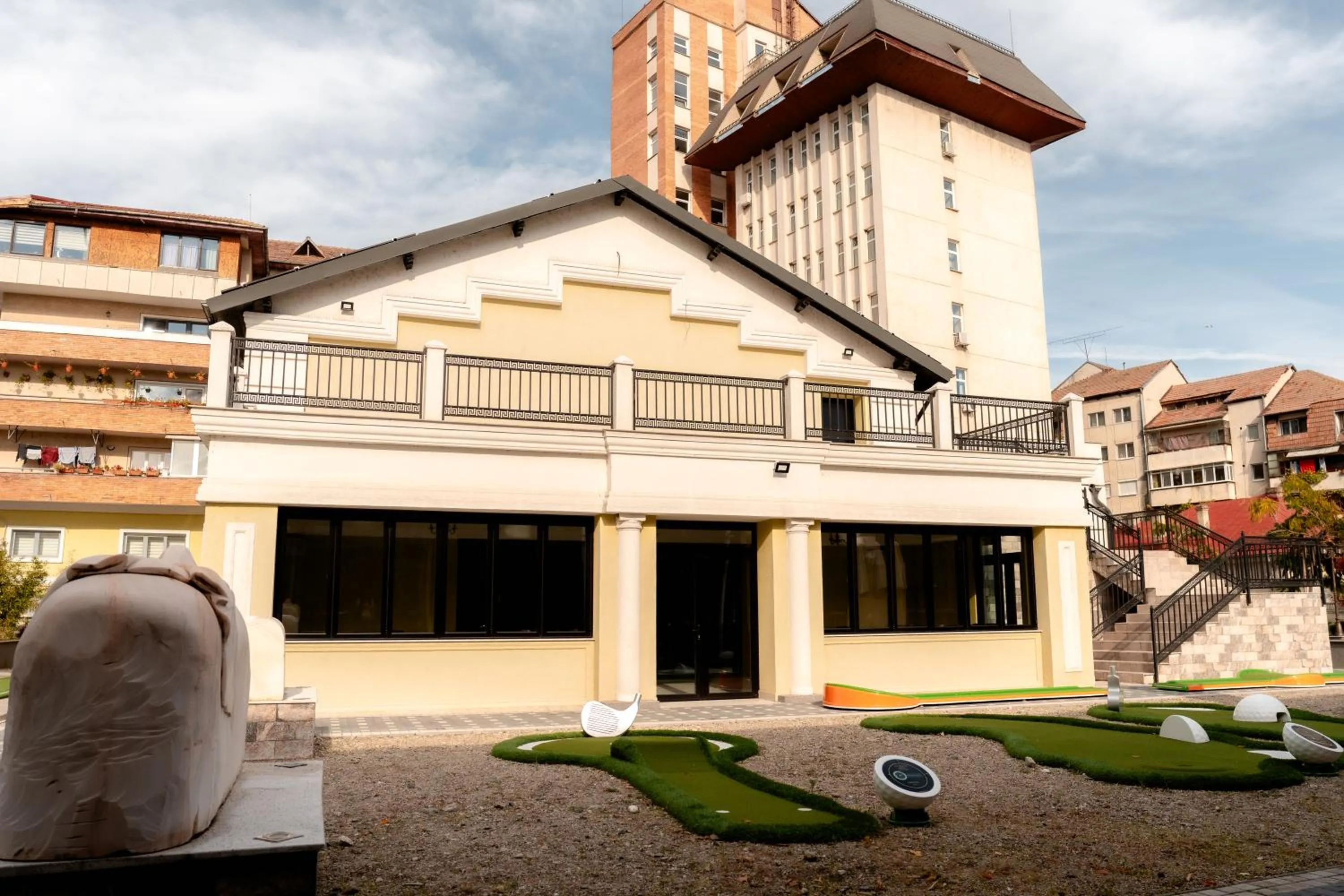 Property building in Grand Hotel Sofianu