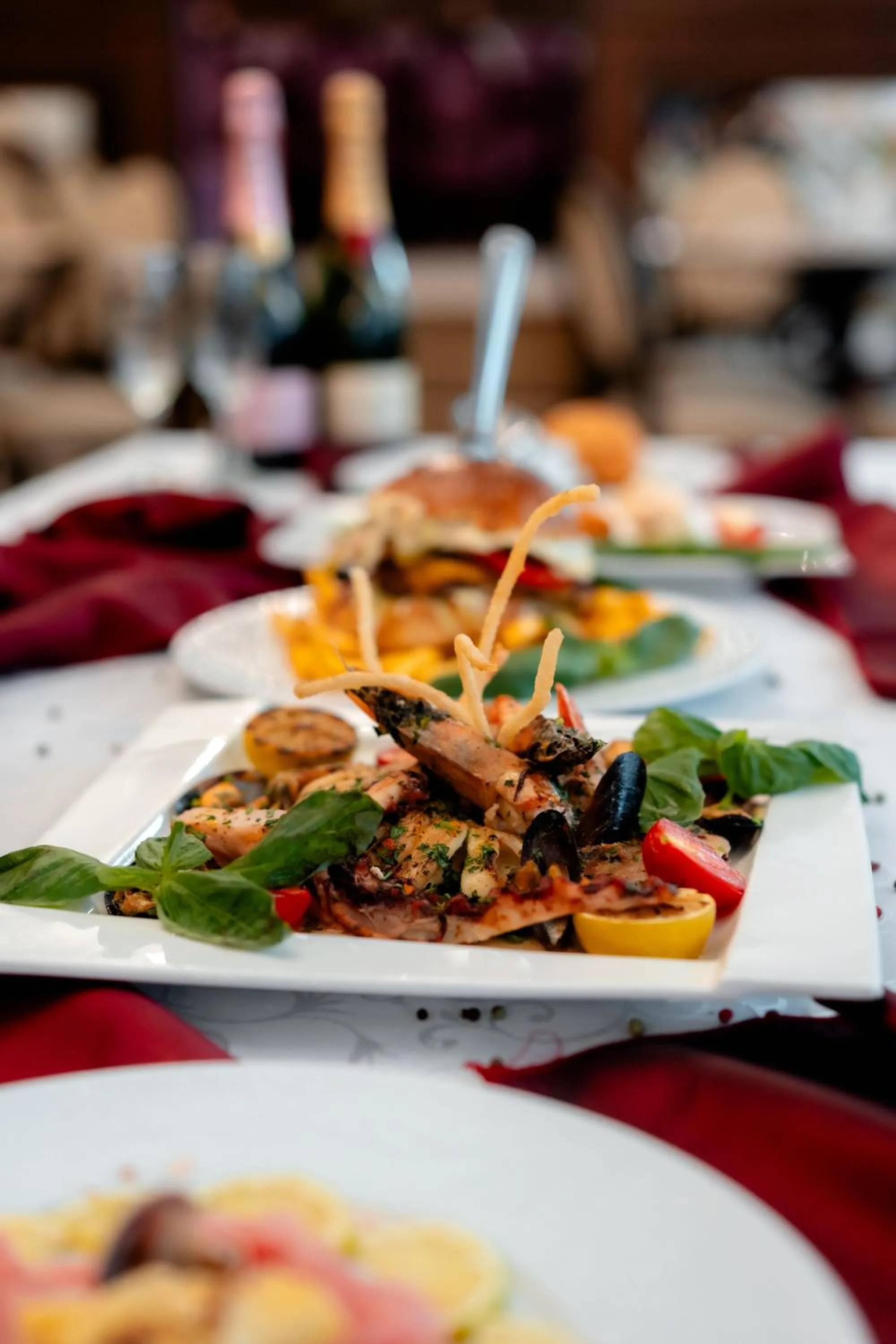 Food in Grand Hotel Sofianu