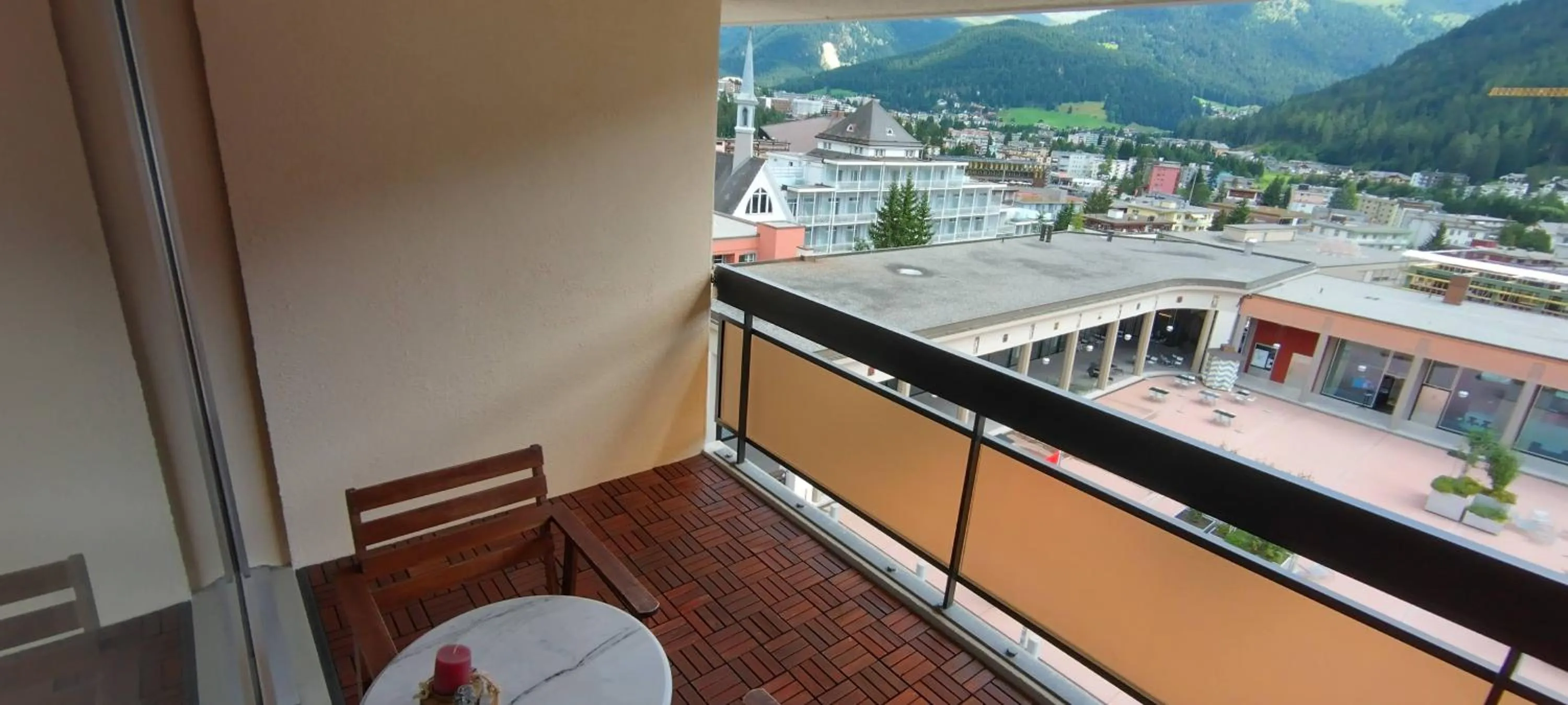 View (from property/room) in Holiday accommodation - swimming pool available