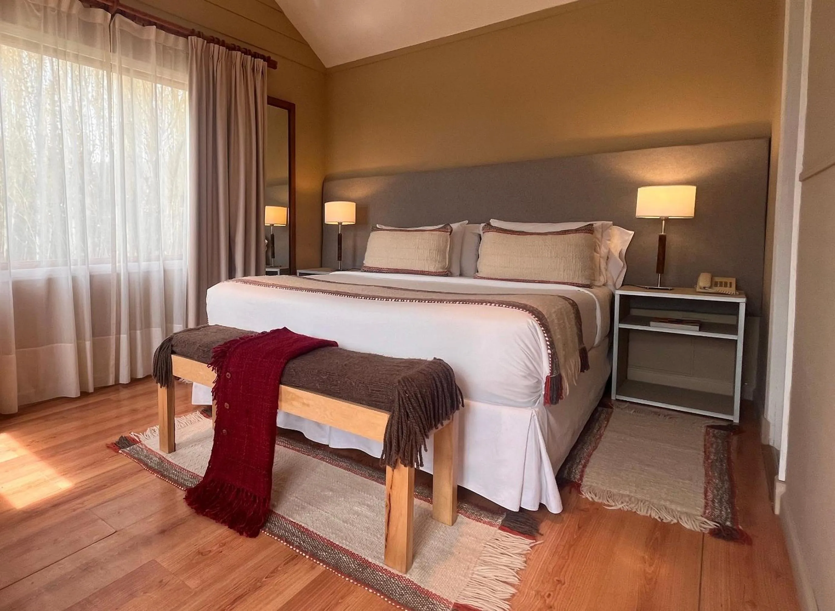 Photo of the whole room, Bed in Los Ponchos Hotel