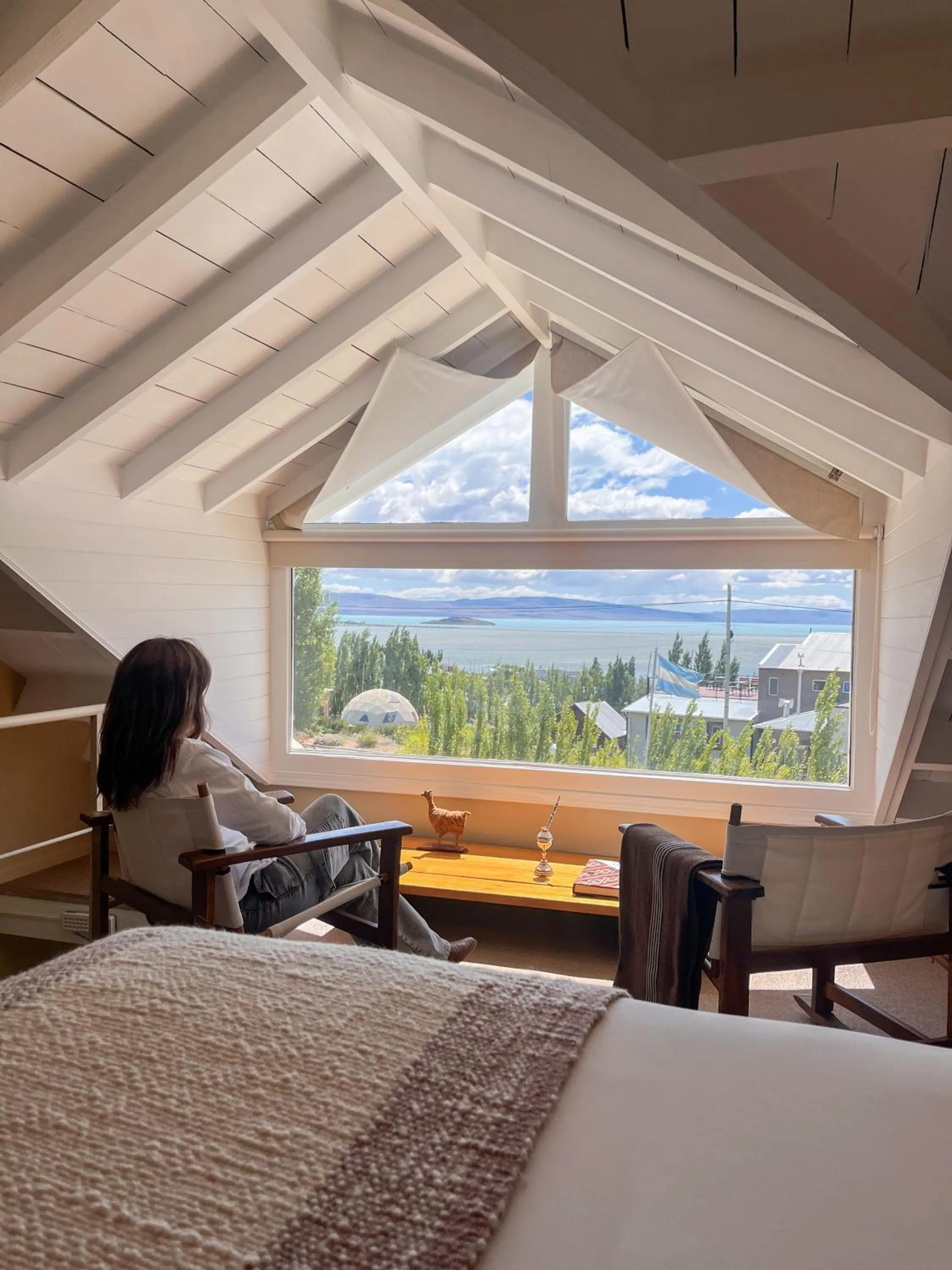 Lake view in Los Ponchos Hotel