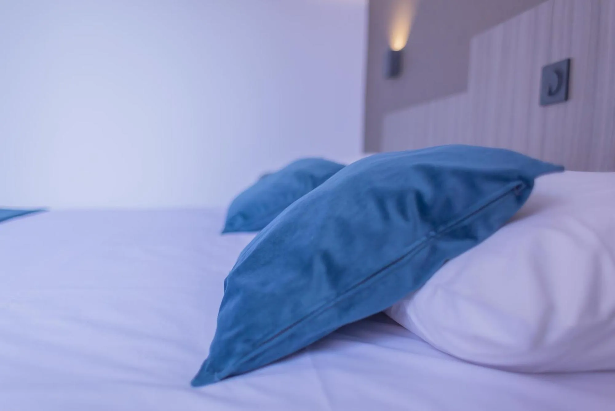 Bed in The Originals City, Relax'Otel & Spa, Le Barcarès