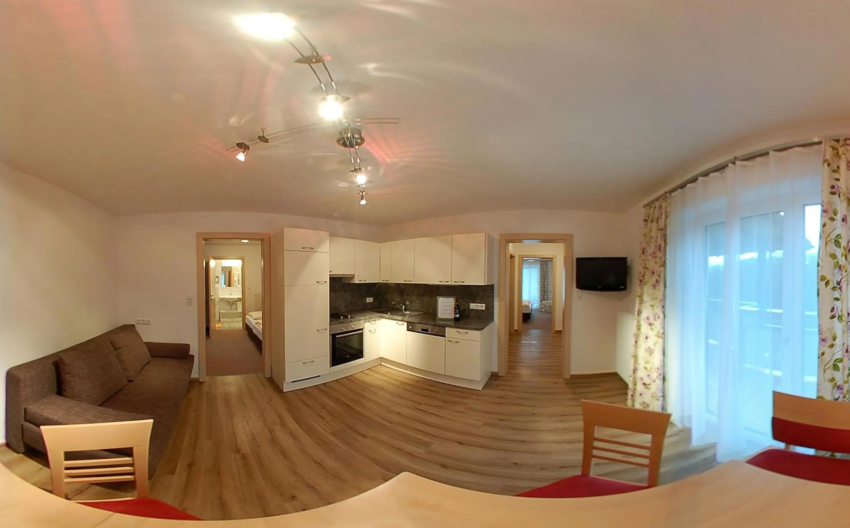 Kitchen or kitchenette in Appartements Tannenhof