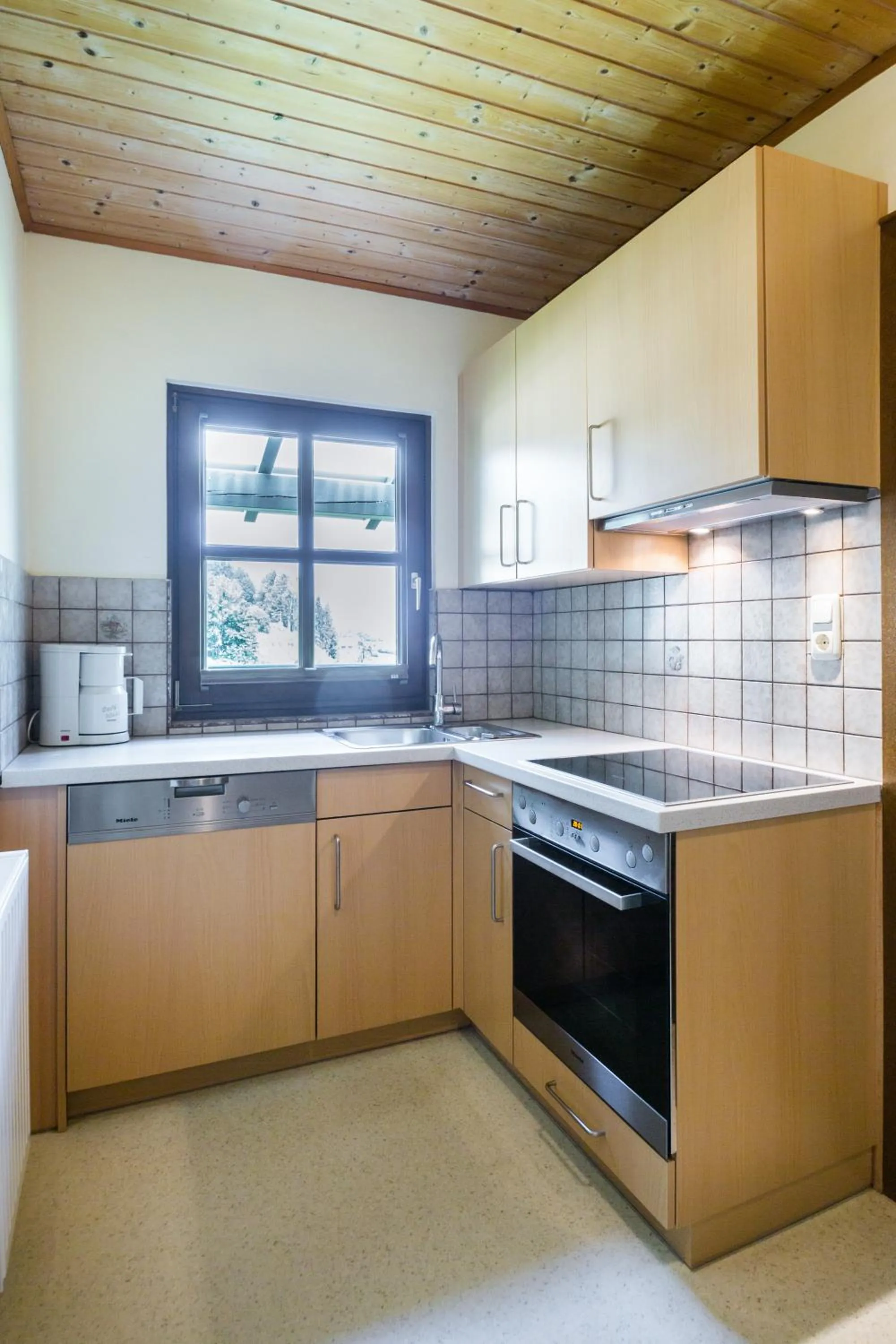 Kitchen or kitchenette in Appartements Tannenhof