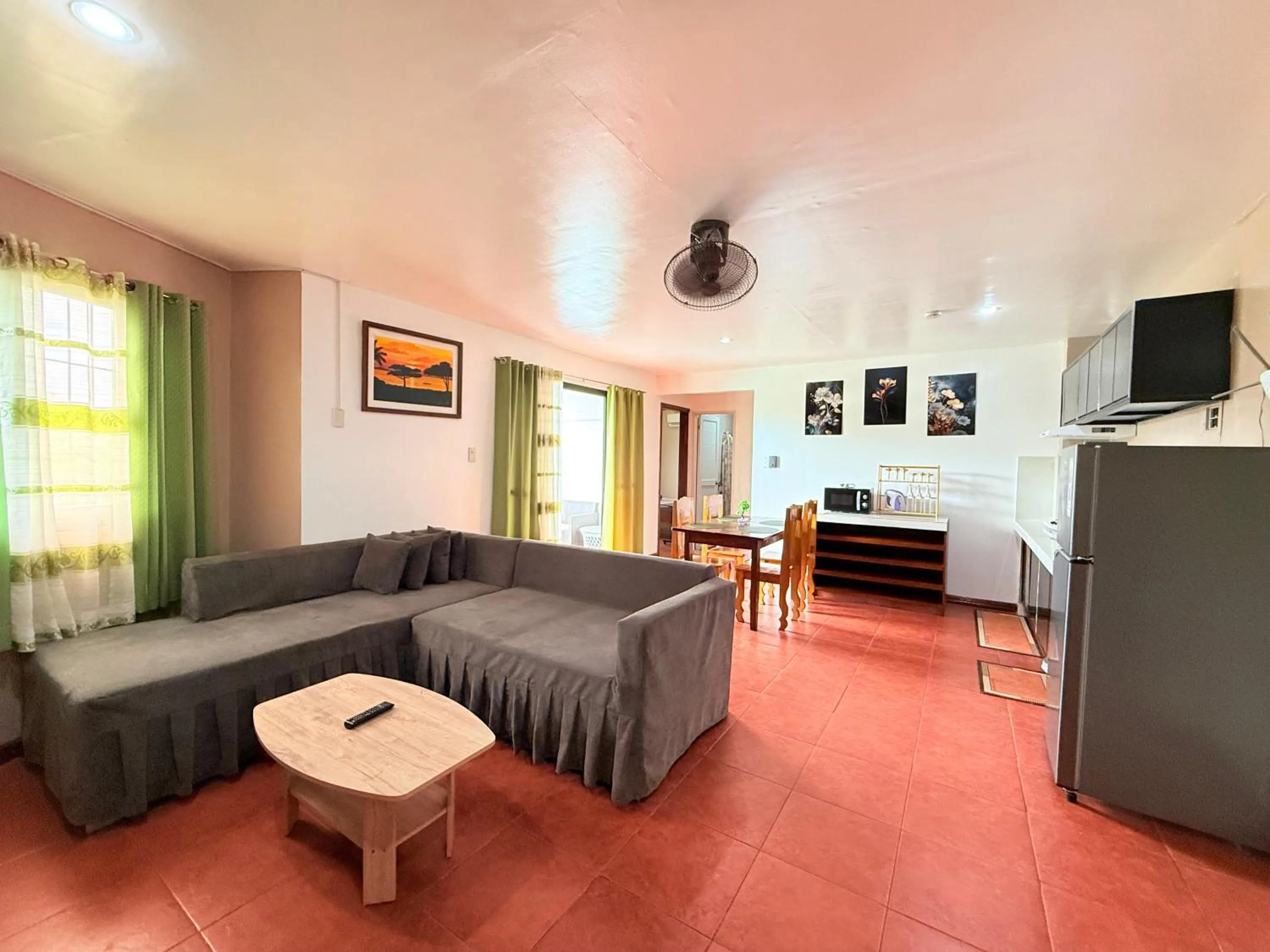 Living room in Badladz Staycation Condos