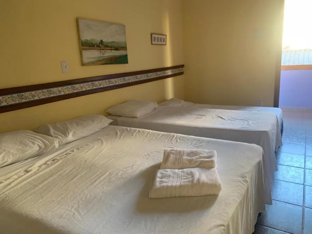 Bed in Hotel Canto da Enseada