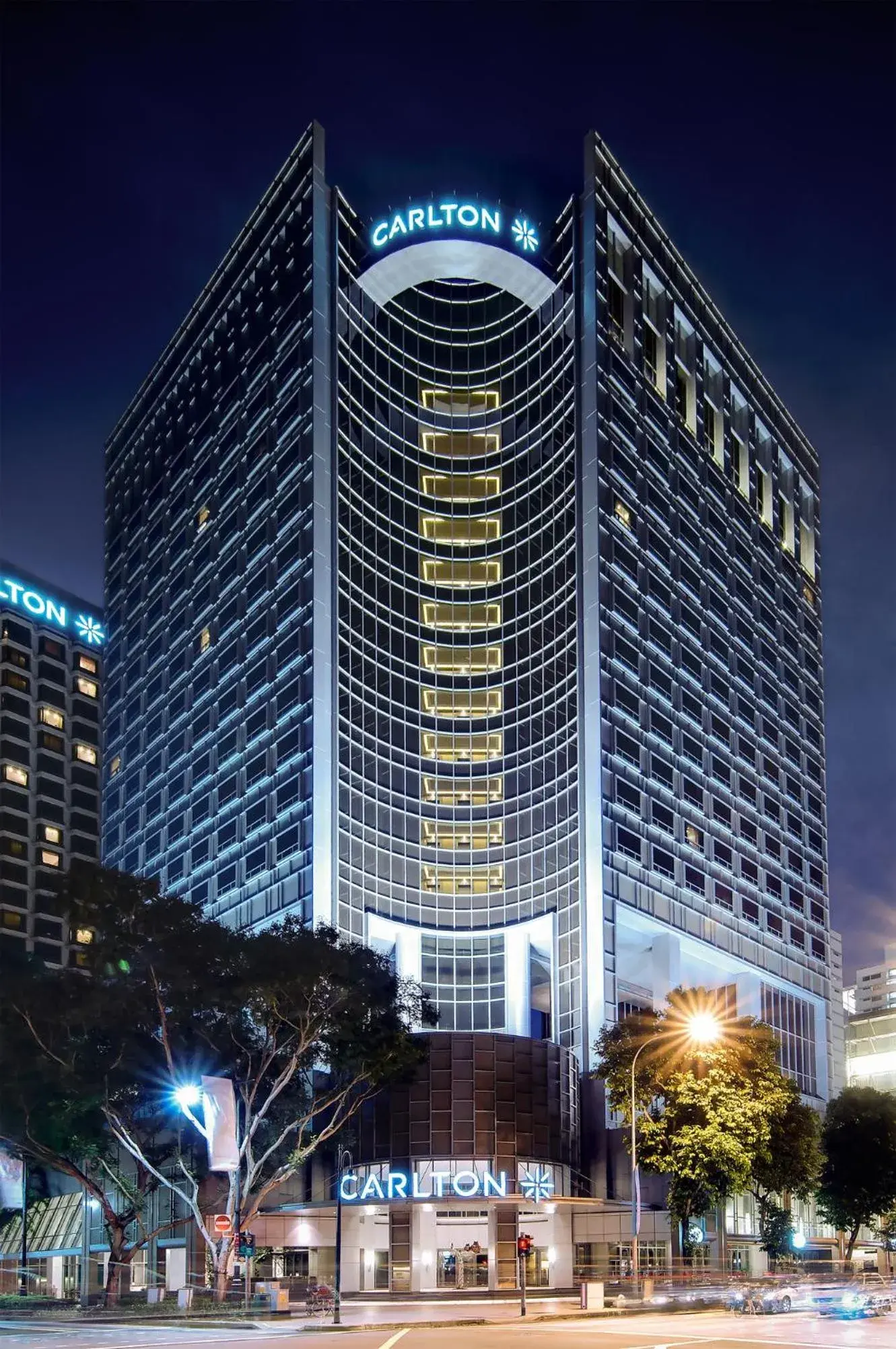 Property building in Carlton Hotel Singapore Property building in Carlton Hotel Singapore