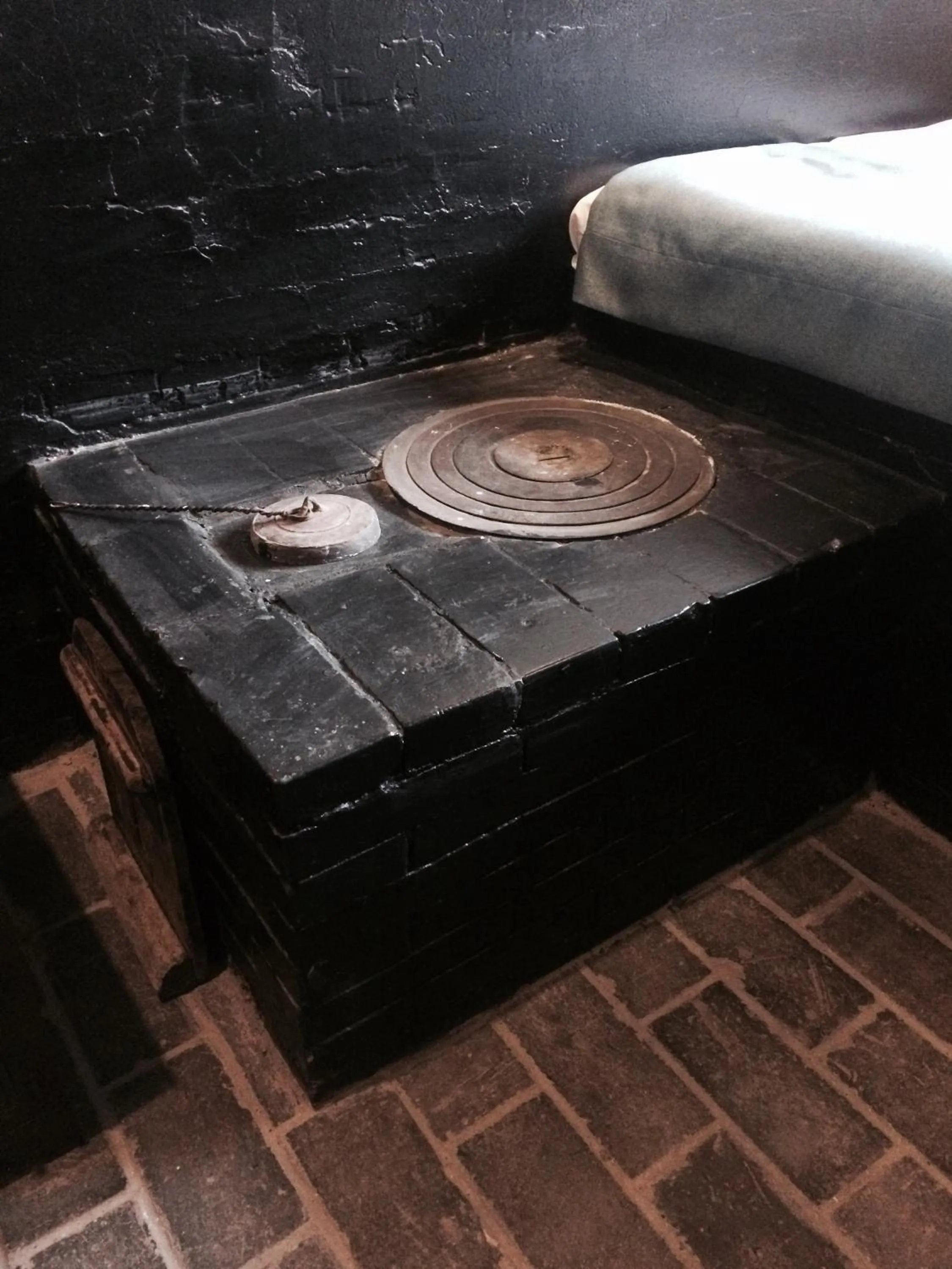 Decorative detail in Elsewhere Hotel The former residence of the draft bank