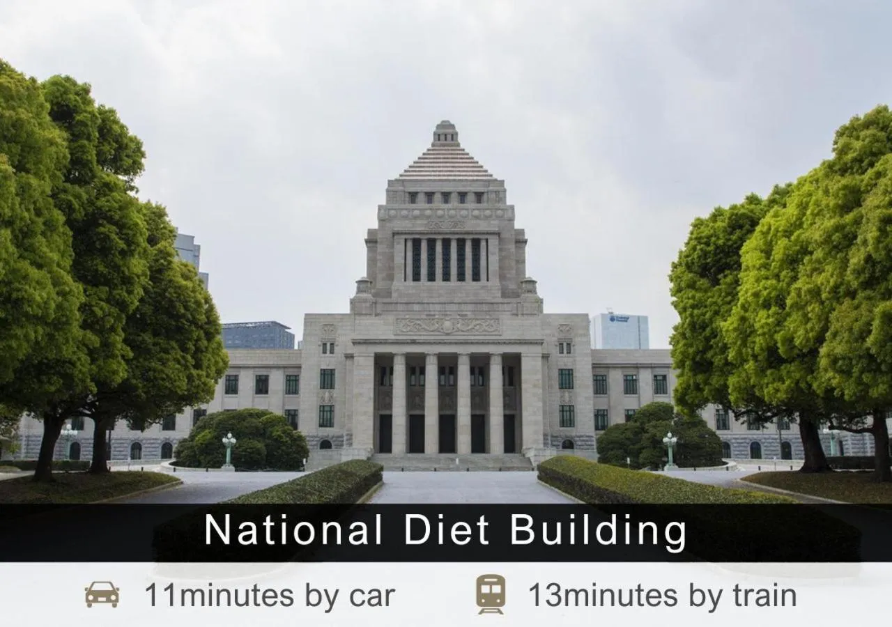 Nearby landmark in Tokyu Stay Aoyama Premier