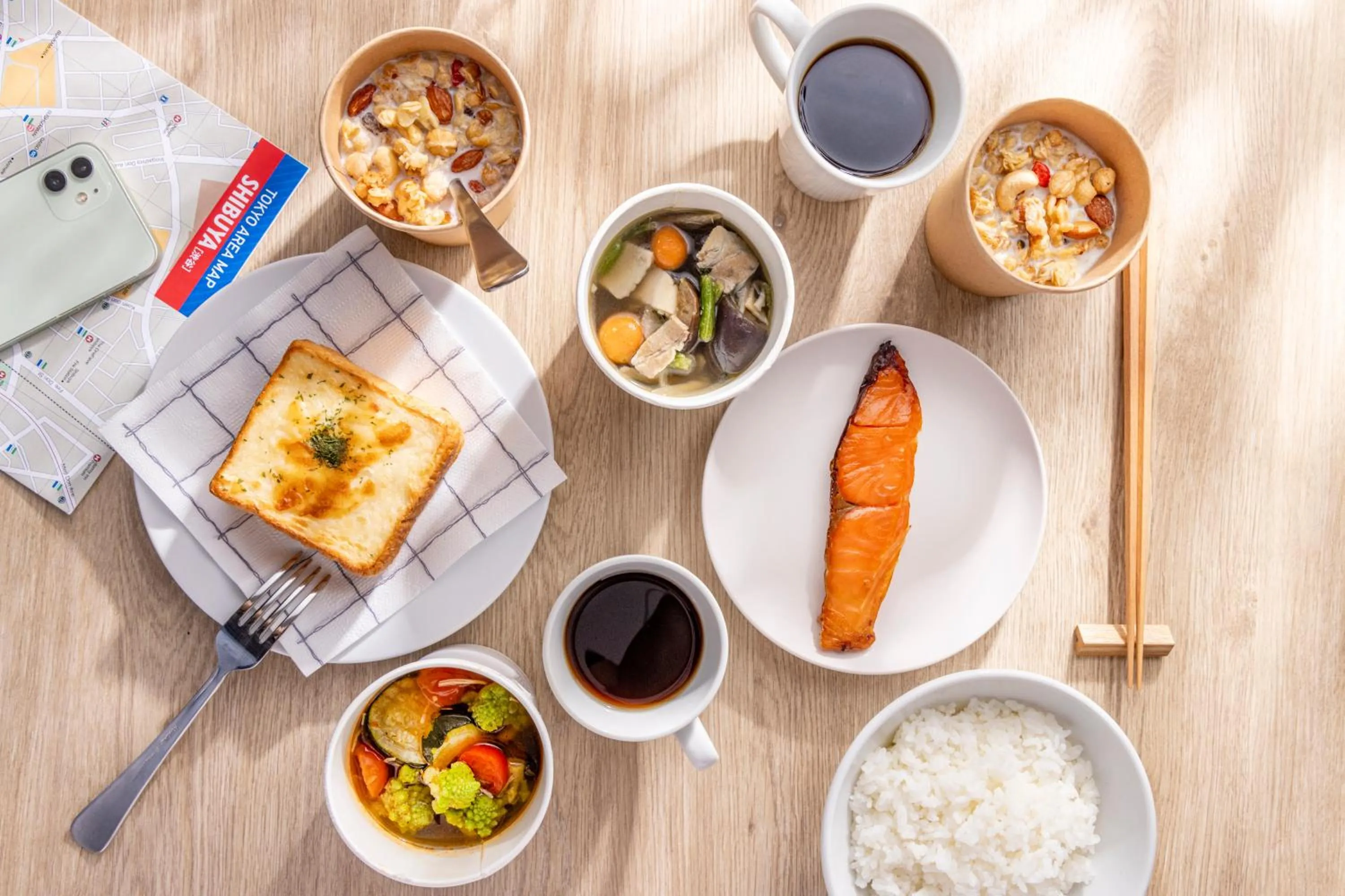 Breakfast in Tokyu Stay Aoyama Premier