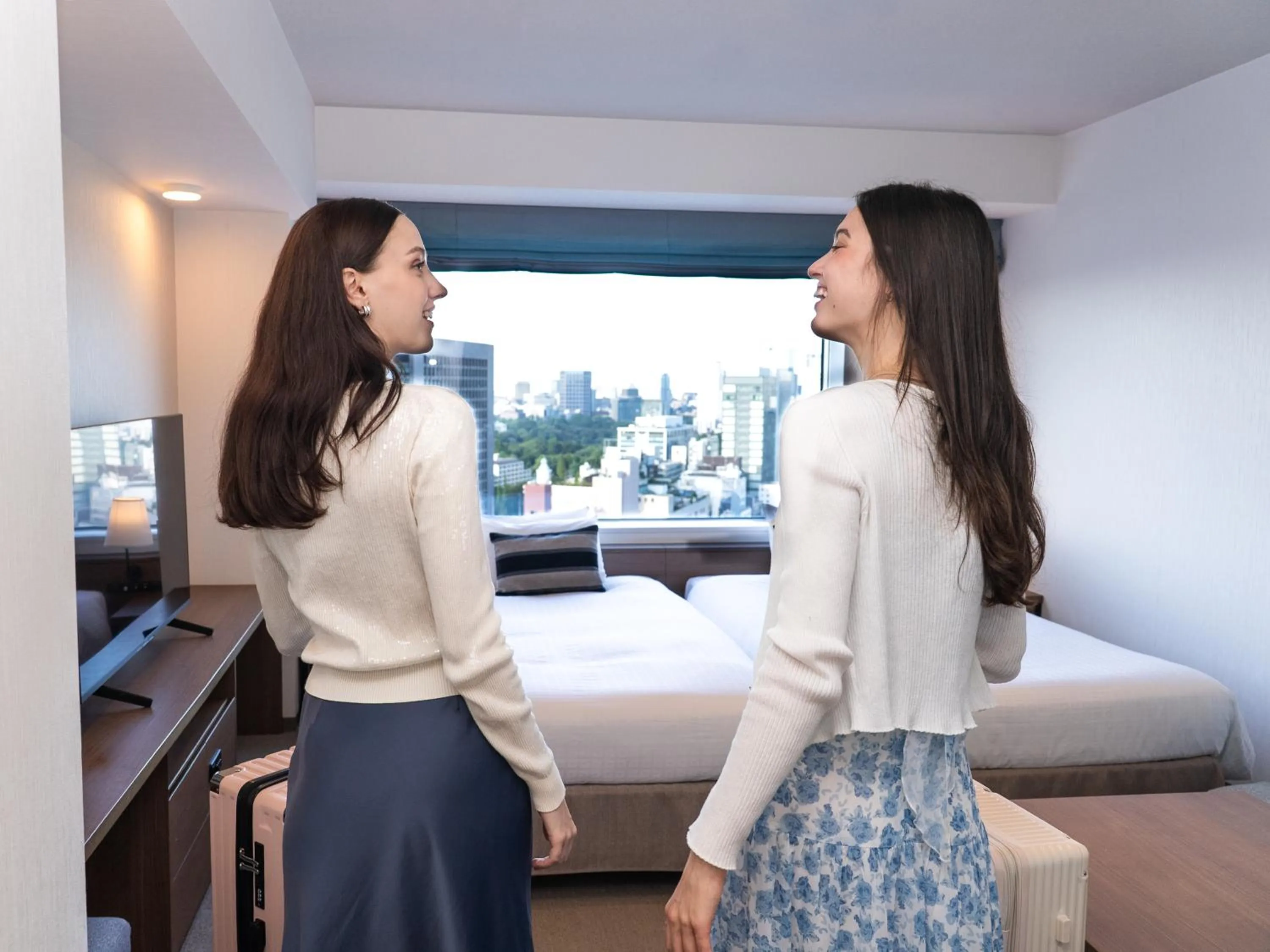 Bed in Tokyu Stay Aoyama Premier