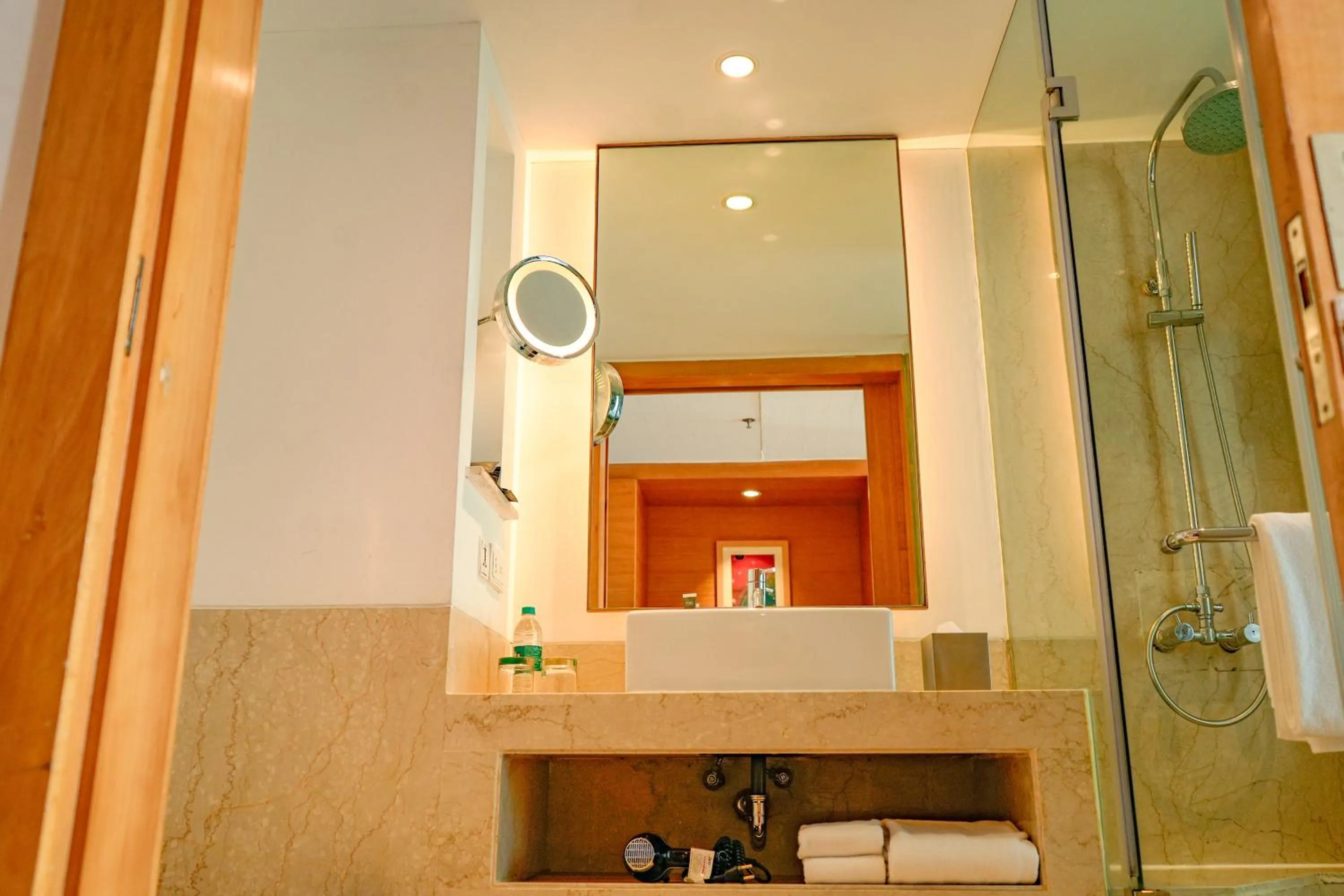 Shower in Courtyard by Marriott Gurugram Downtown