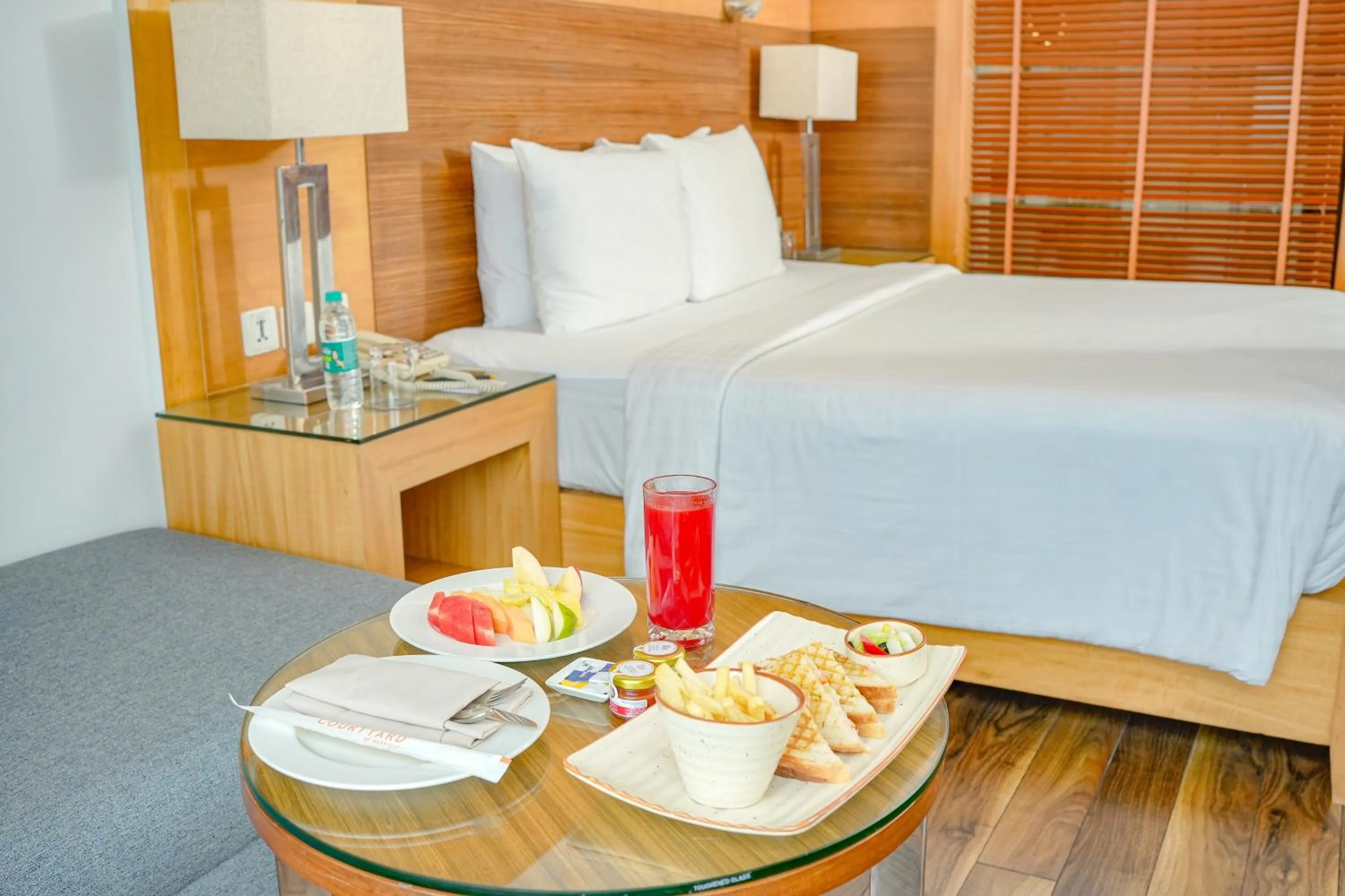 Bed in Courtyard by Marriott Gurugram Downtown