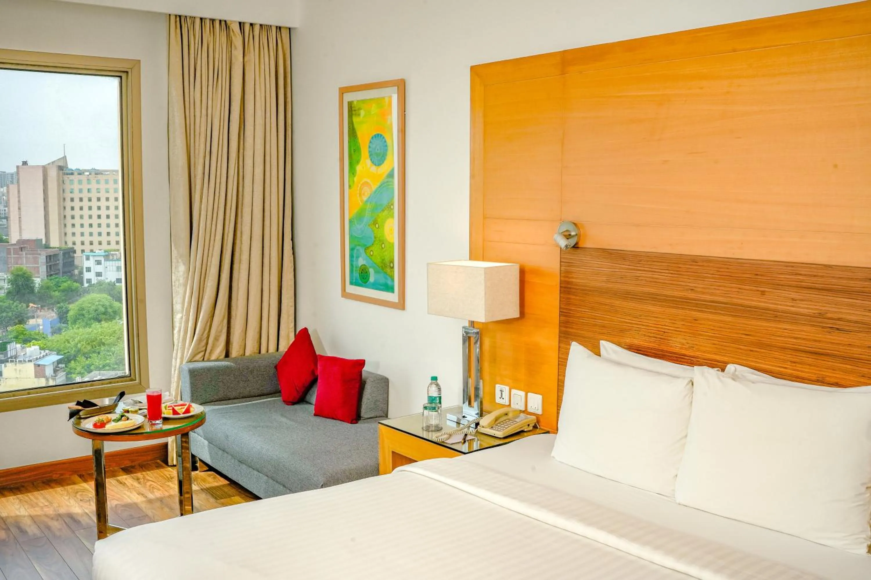 Bed in Courtyard by Marriott Gurugram Downtown