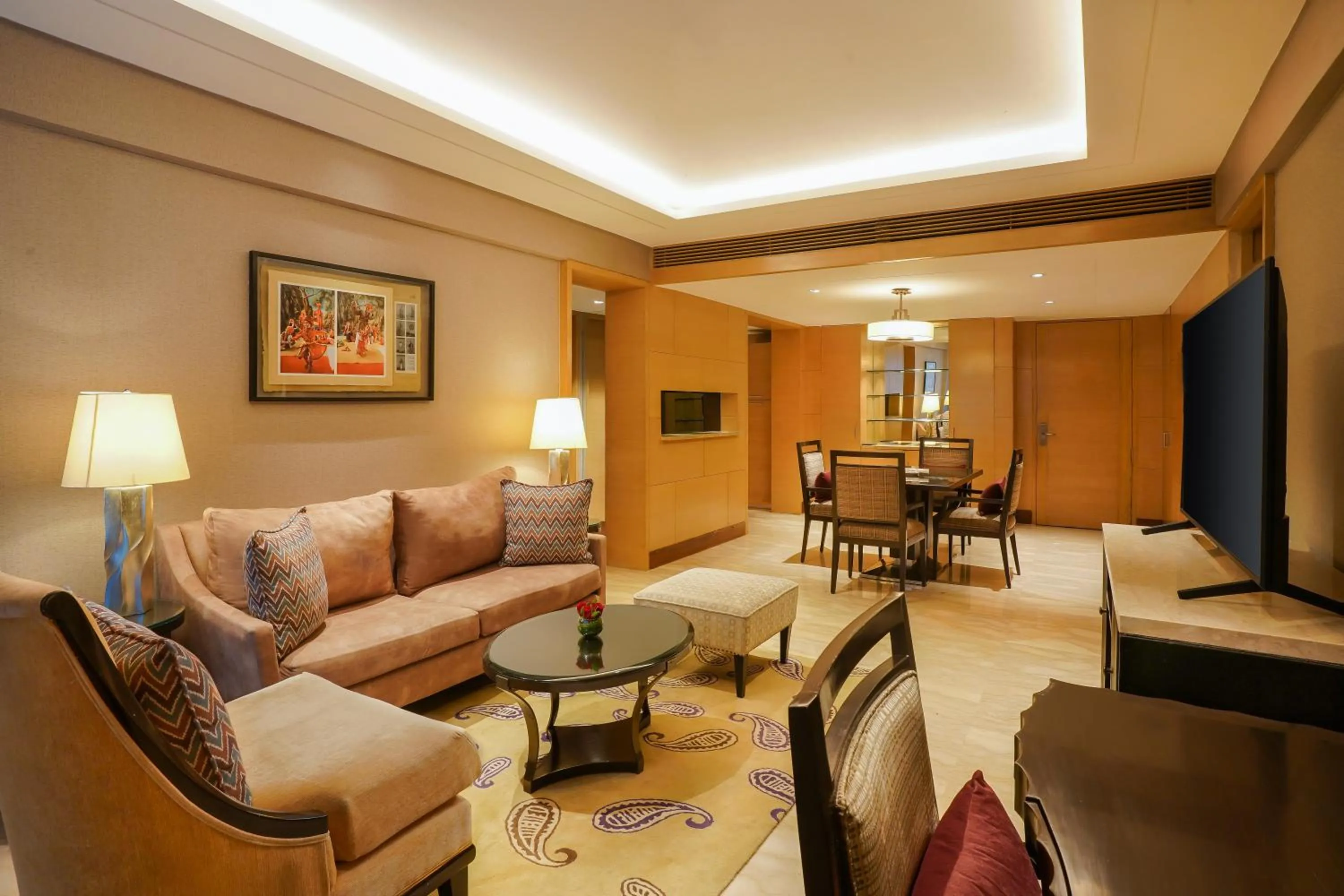 TV and multimedia in The Leela Ambience Gurugram Hotel & Residences - The Luxury Urban Sanctuary