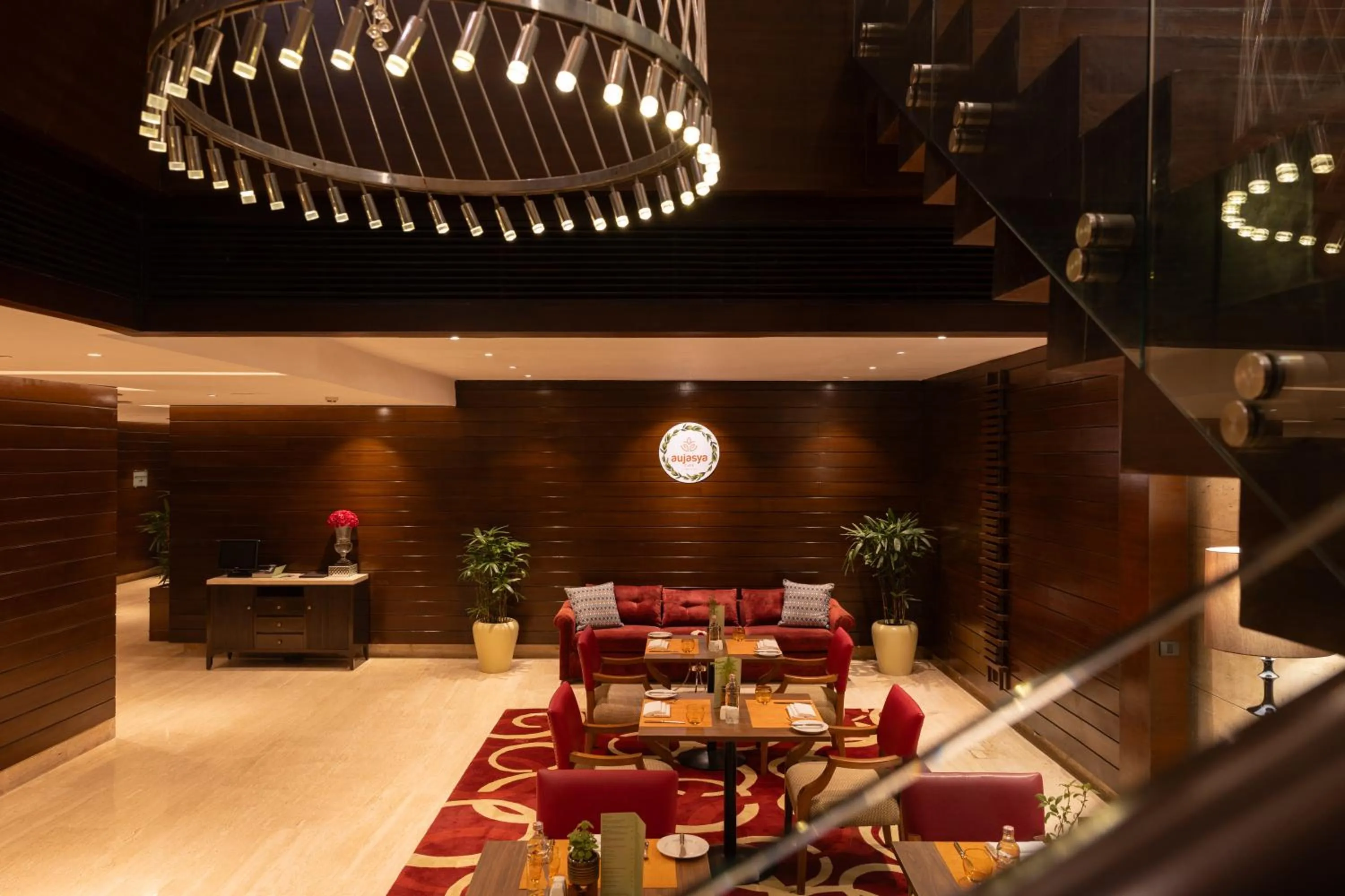 Restaurant/places to eat in The Leela Ambience Gurugram Hotel & Residences - The Luxury Urban Sanctuary