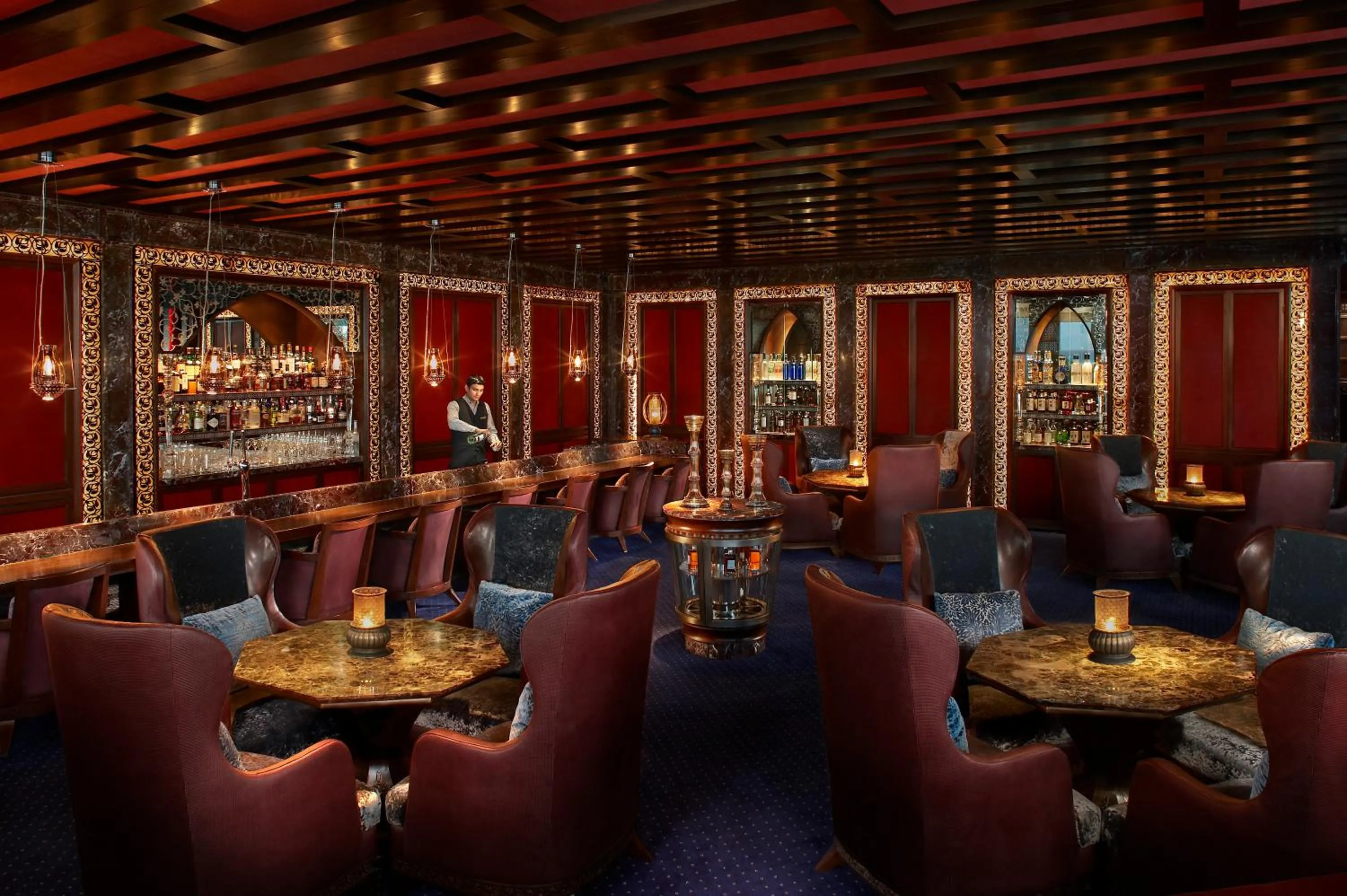 Restaurant/places to eat in The Leela Ambience Gurugram Hotel & Residences - The Luxury Urban Sanctuary