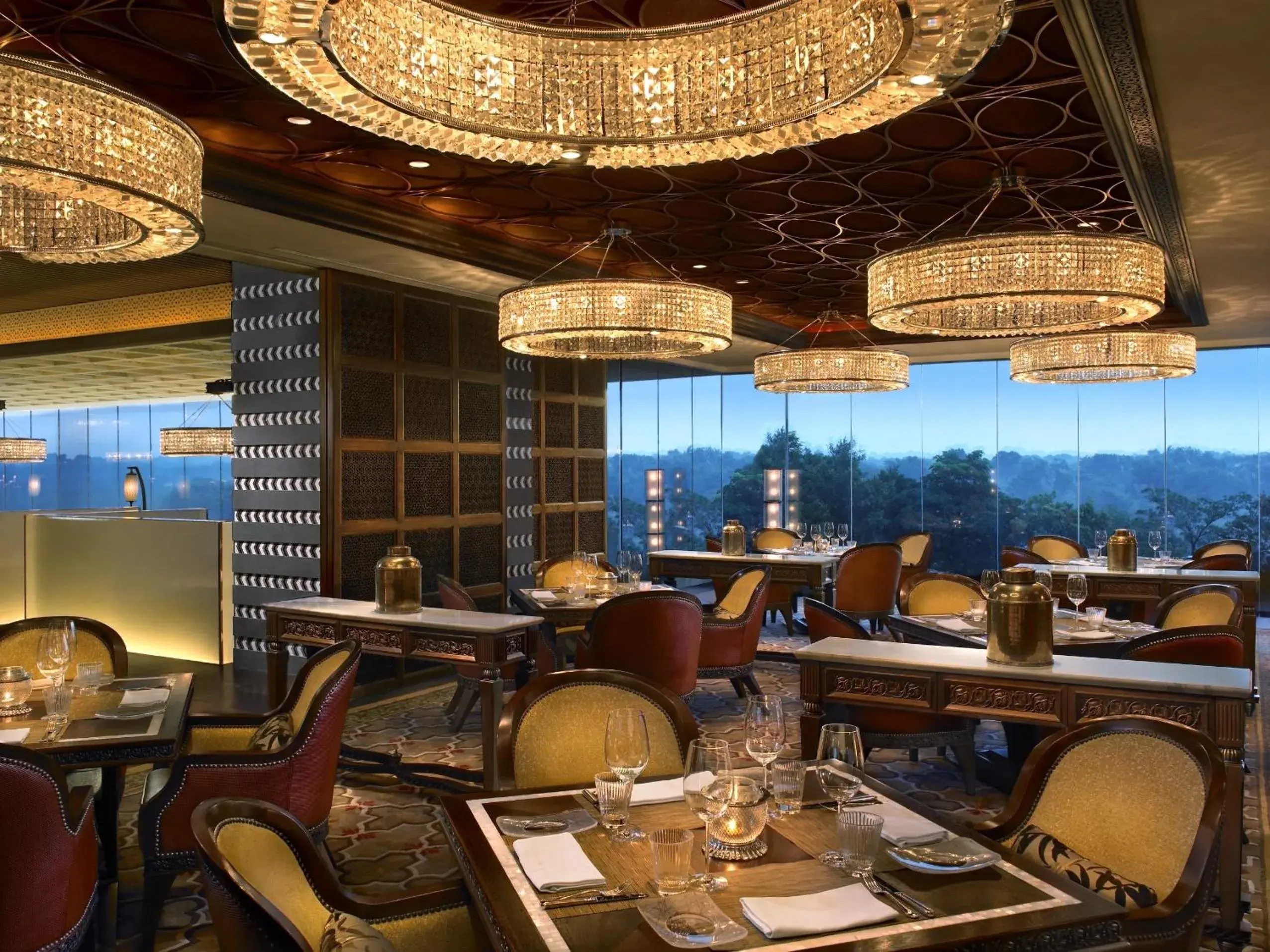 Restaurant/places to eat in The Leela Ambience Gurugram Hotel & Residences - The Luxury Urban Sanctuary Restaurant/places to eat in The Leela Ambience Gurugram Hotel & Residences - The Luxury Urban Sanctuary