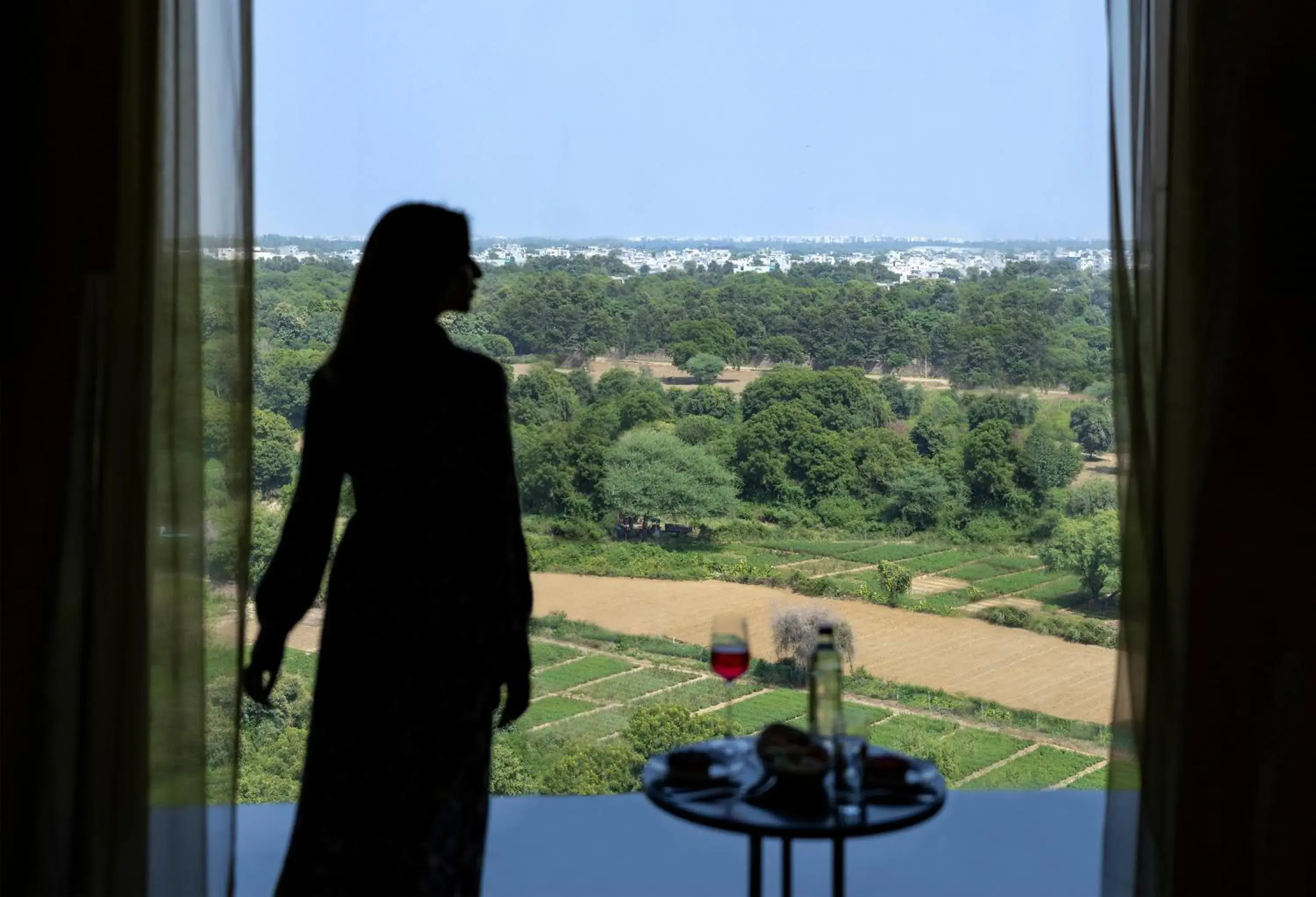 View (from property/room) in The Leela Ambience Gurugram Hotel & Residences - The Luxury Urban Sanctuary View (from property/room) in The Leela Ambience Gurugram Hotel & Residences - The Luxury Urban Sanctuary