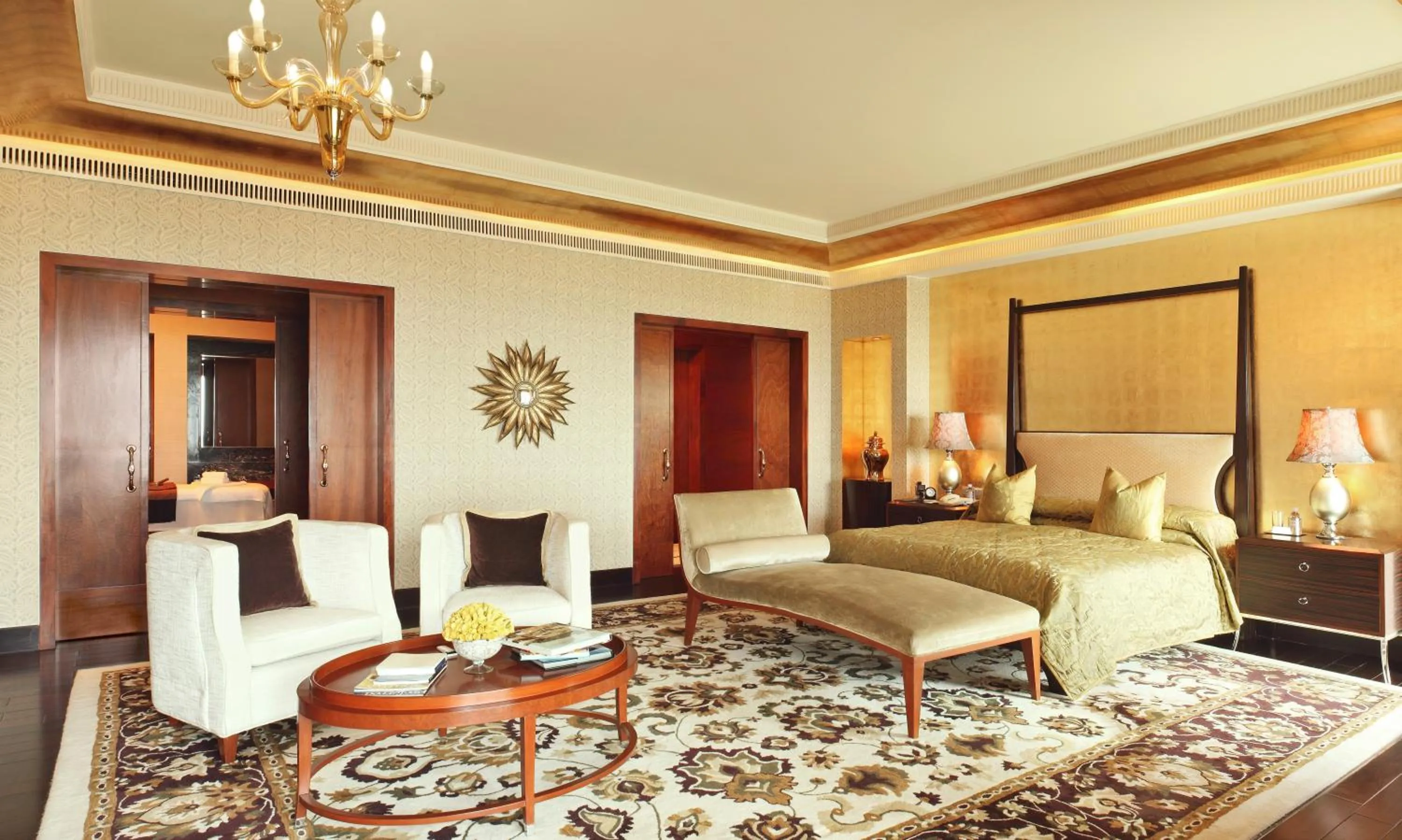 Bedroom, Bed in The Leela Ambience Gurugram Hotel & Residences - The Luxury Urban Sanctuary