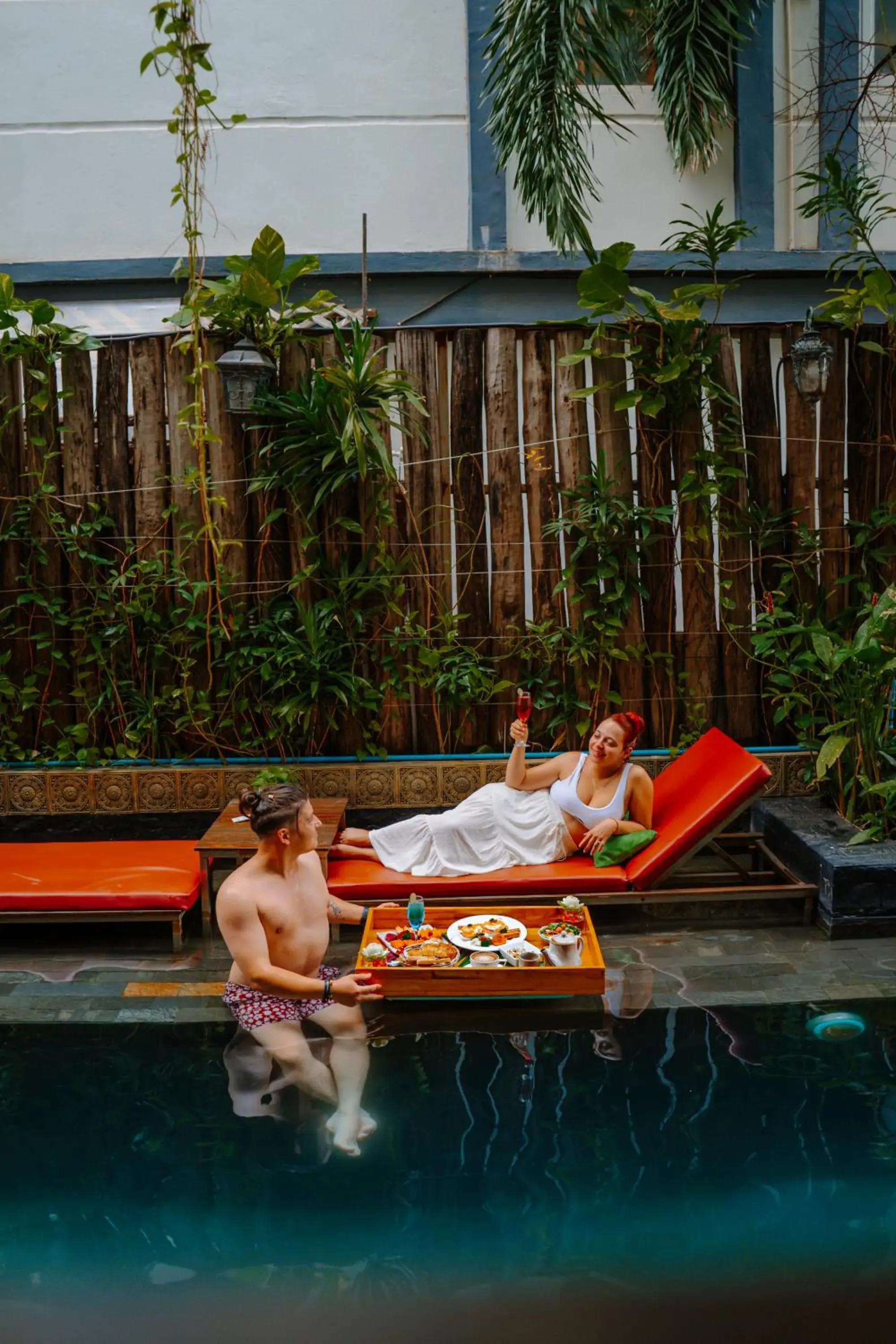 Pool view in Cambana Residence Pool view in Cambana Residence
