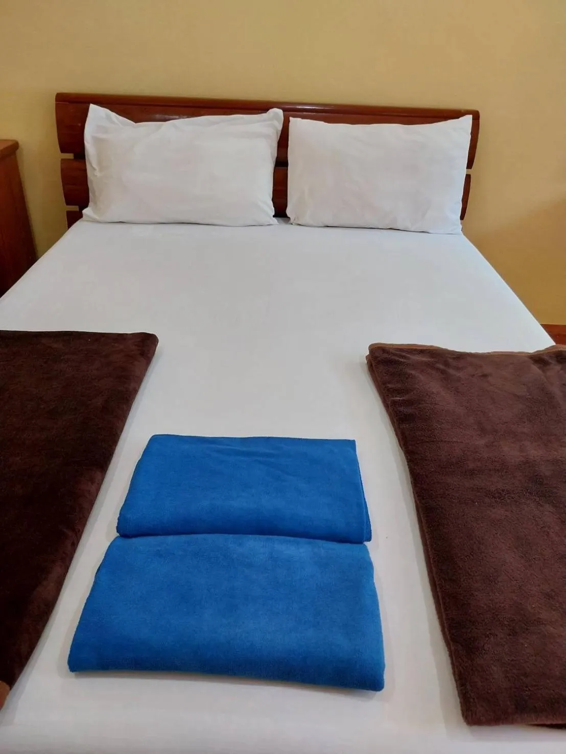 Bed in Phi Phi Sand Sea View Resort