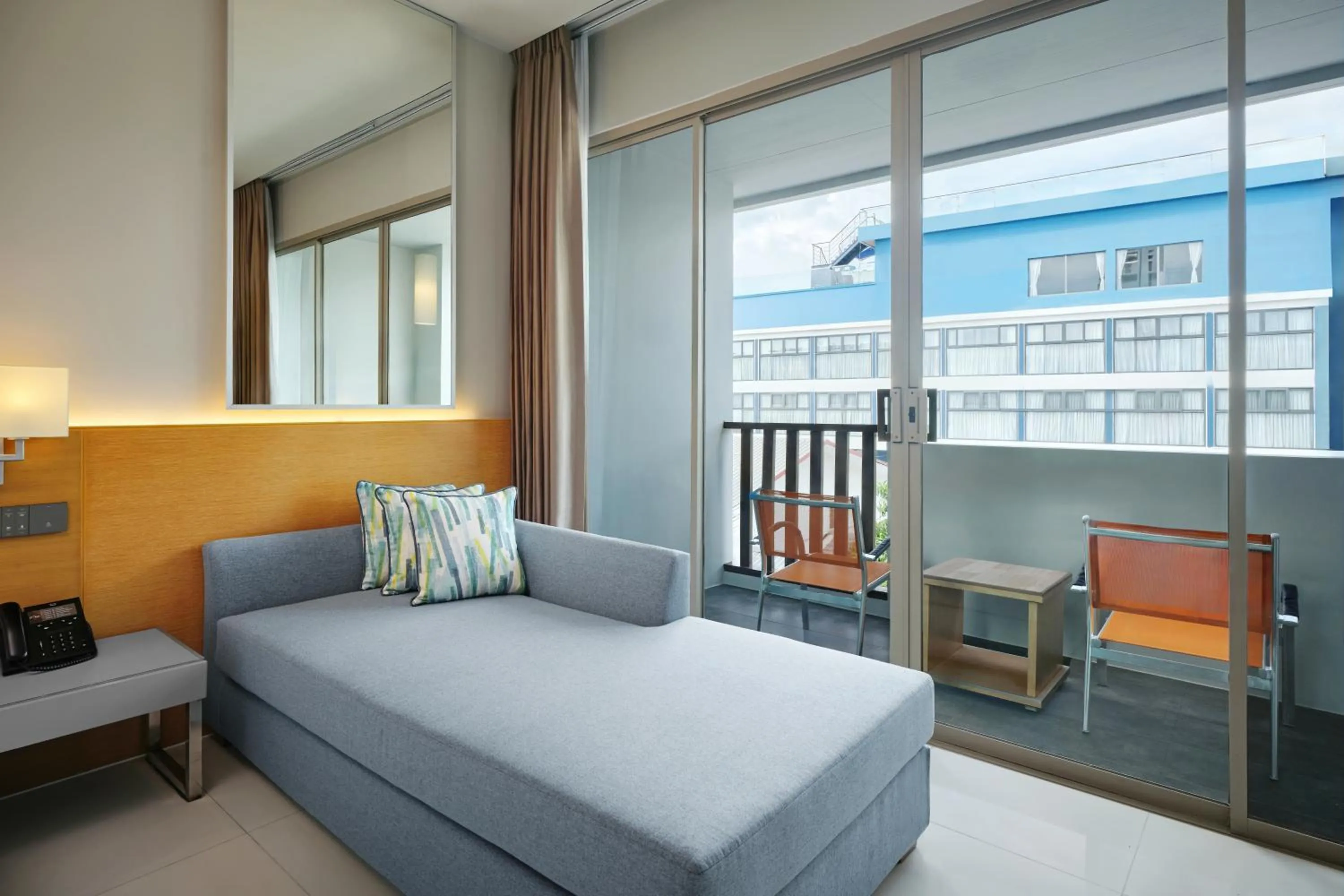 View (from property/room), Bed in The Kee Resort & Spa