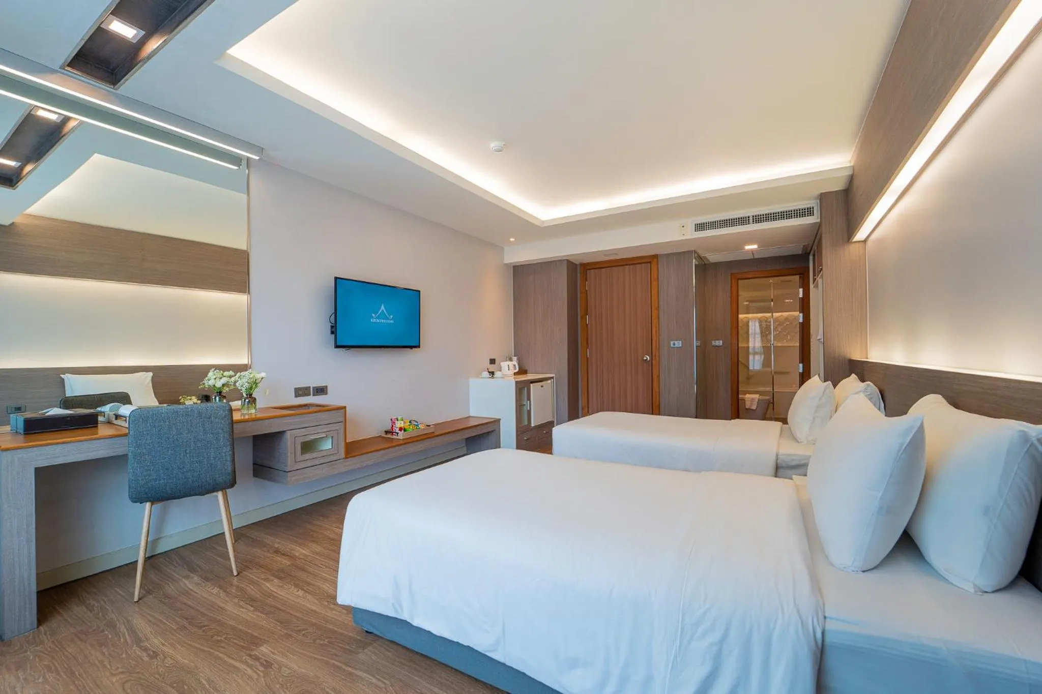 Bed in Khum Phucome Hotel -SHA Extra Plus