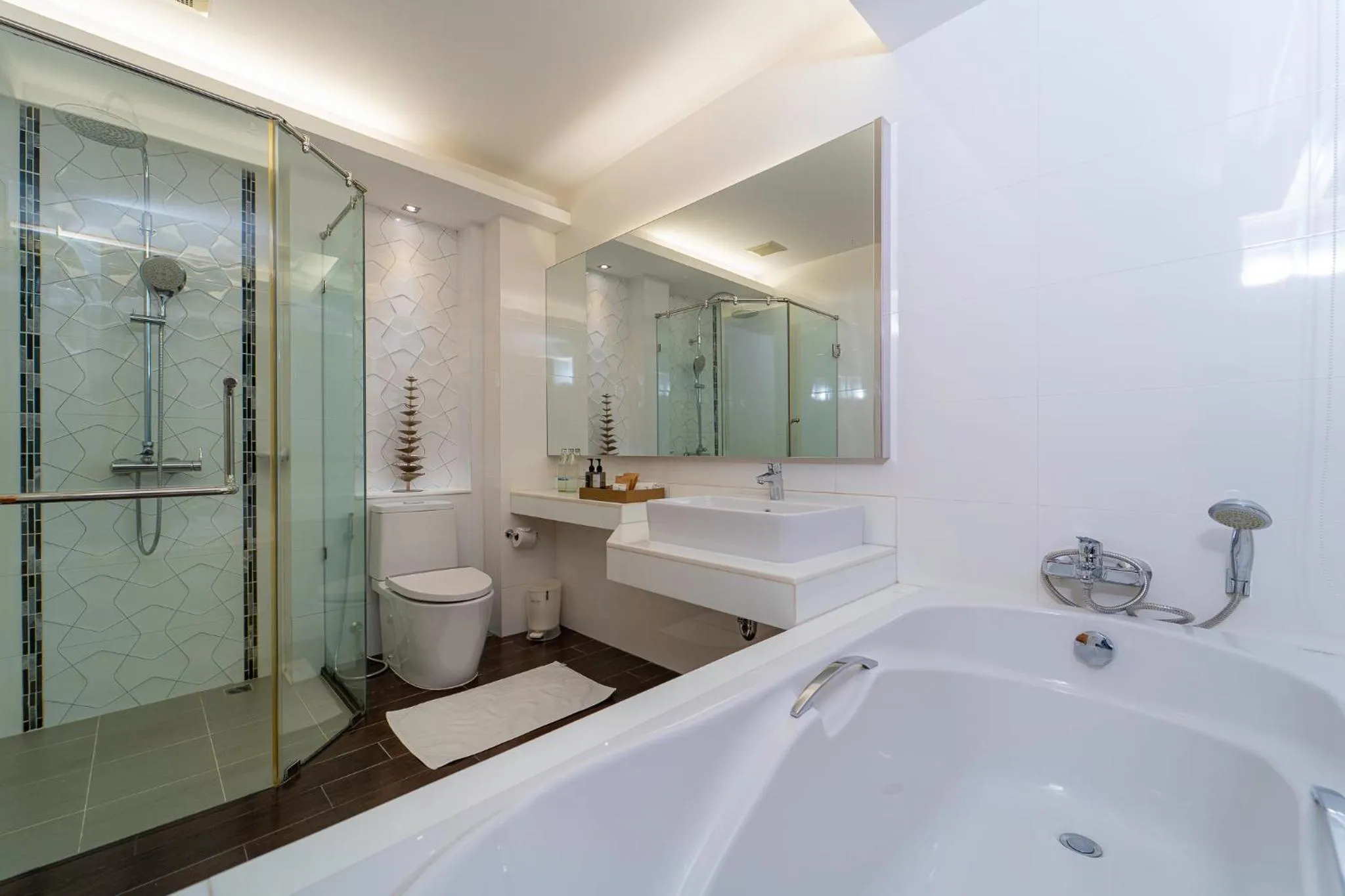 Bathroom in Khum Phucome Hotel -SHA Extra Plus