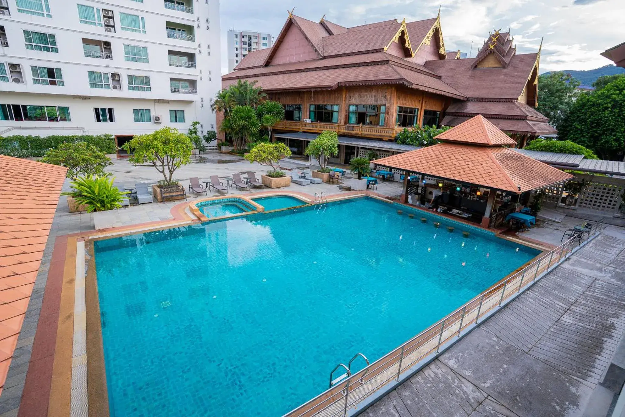 Swimming pool in Khum Phucome Hotel -SHA Extra Plus Swimming pool in Khum Phucome Hotel -SHA Extra Plus