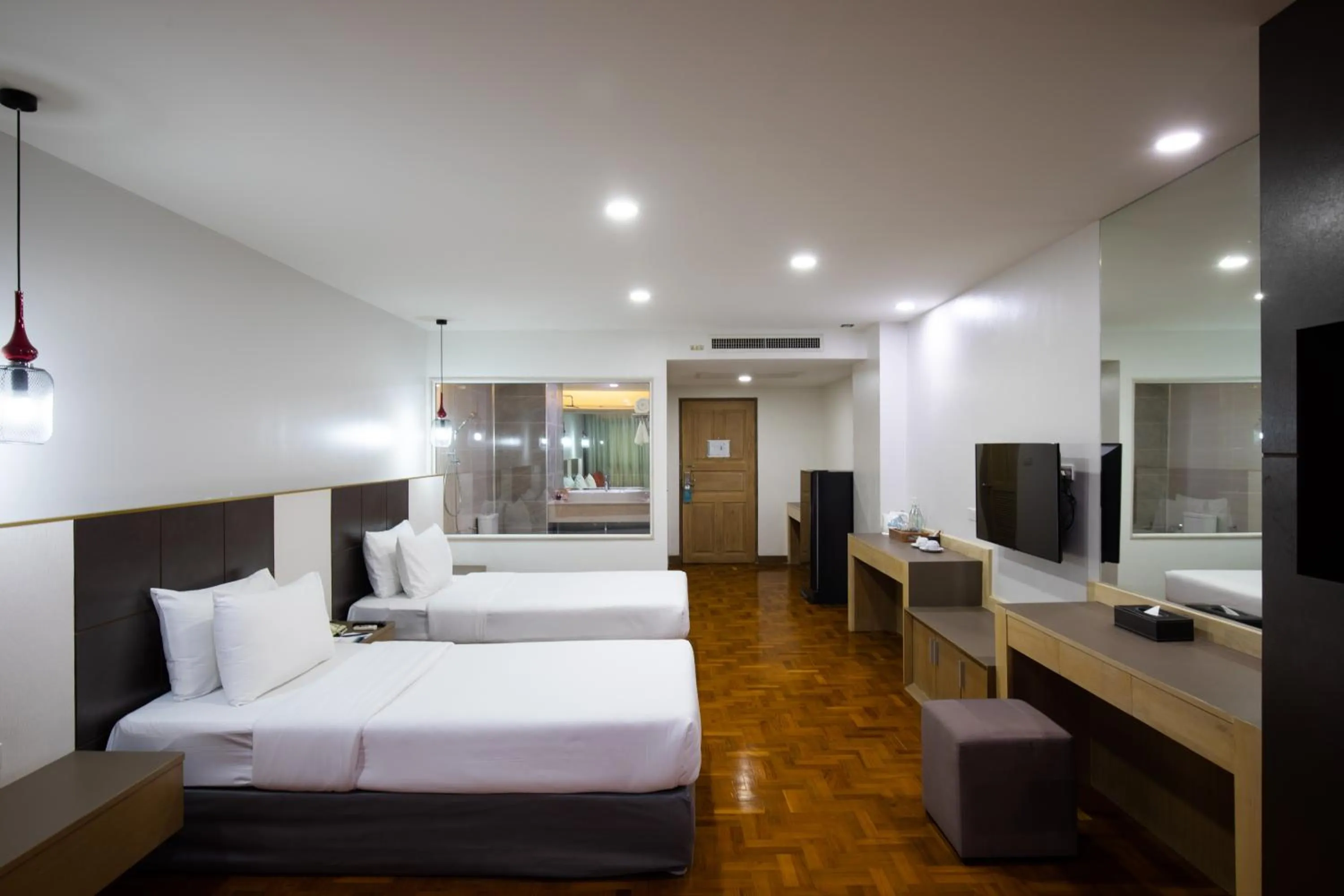 Bed in Khum Phucome Hotel -SHA Extra Plus