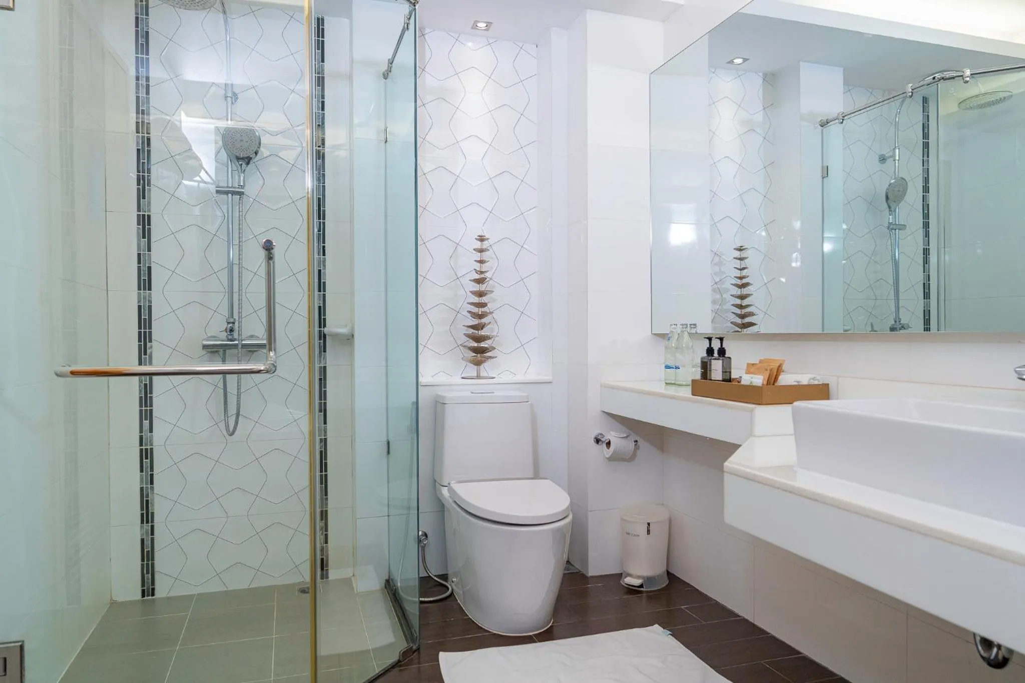 Bathroom in Khum Phucome Hotel -SHA Extra Plus